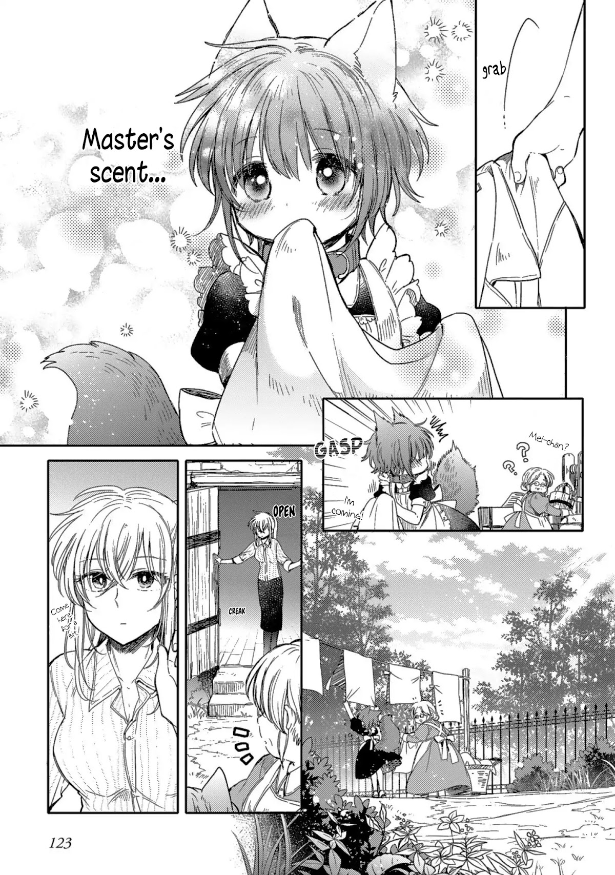 Goshujin-sama to Kemonomimi no Shoujo Meru Chapter 6 page 3 - Chapter 6: Scent