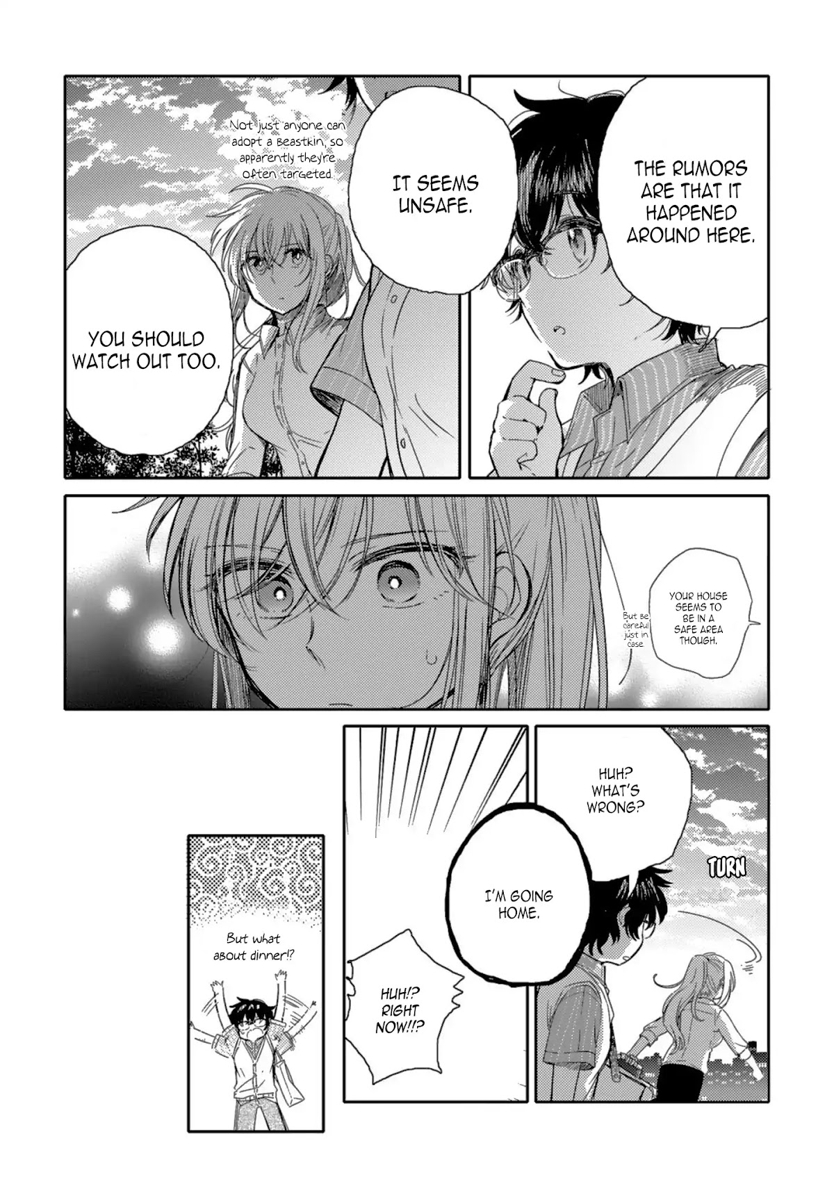 Goshujin-sama to Kemonomimi no Shoujo Meru Chapter 6 page 9 - Chapter 6: Scent