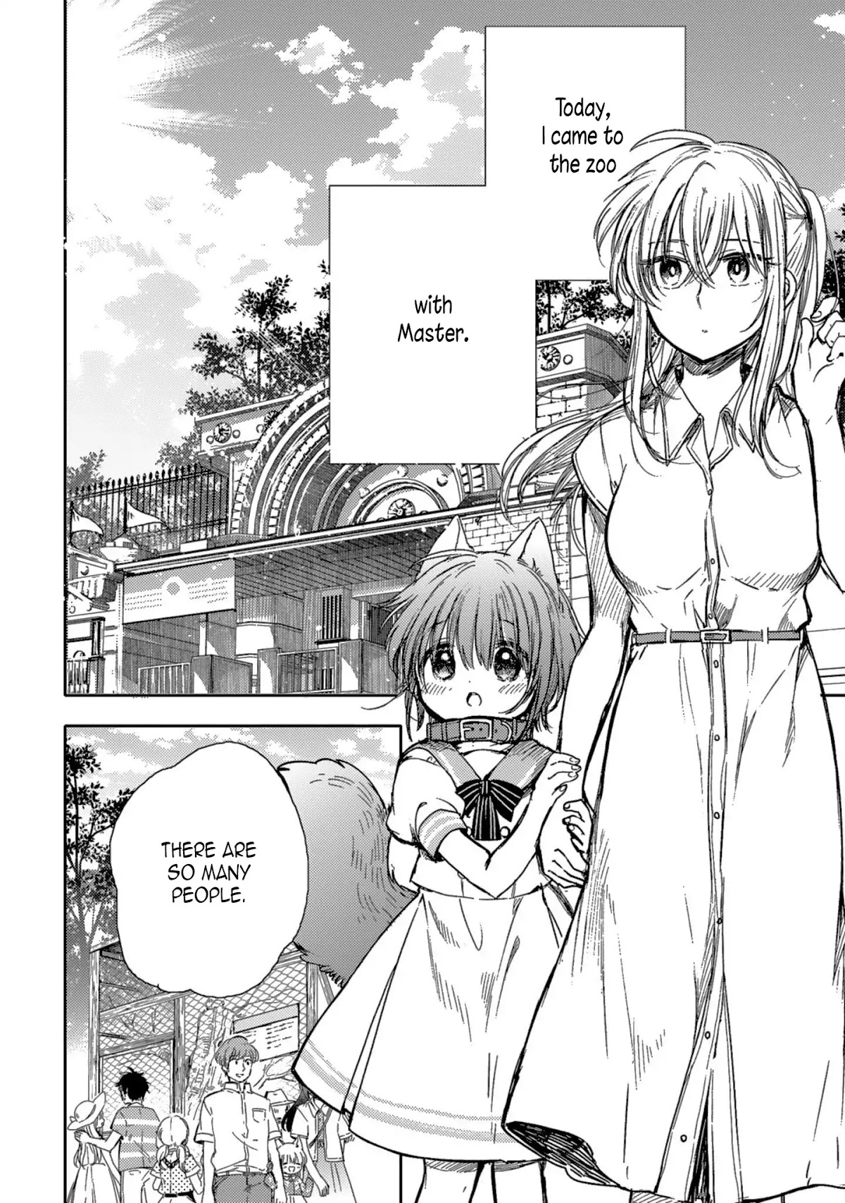 Goshujin-sama to Kemonomimi no Shoujo Meru Chapter 7 page 2 - Chapter 7: Apollo