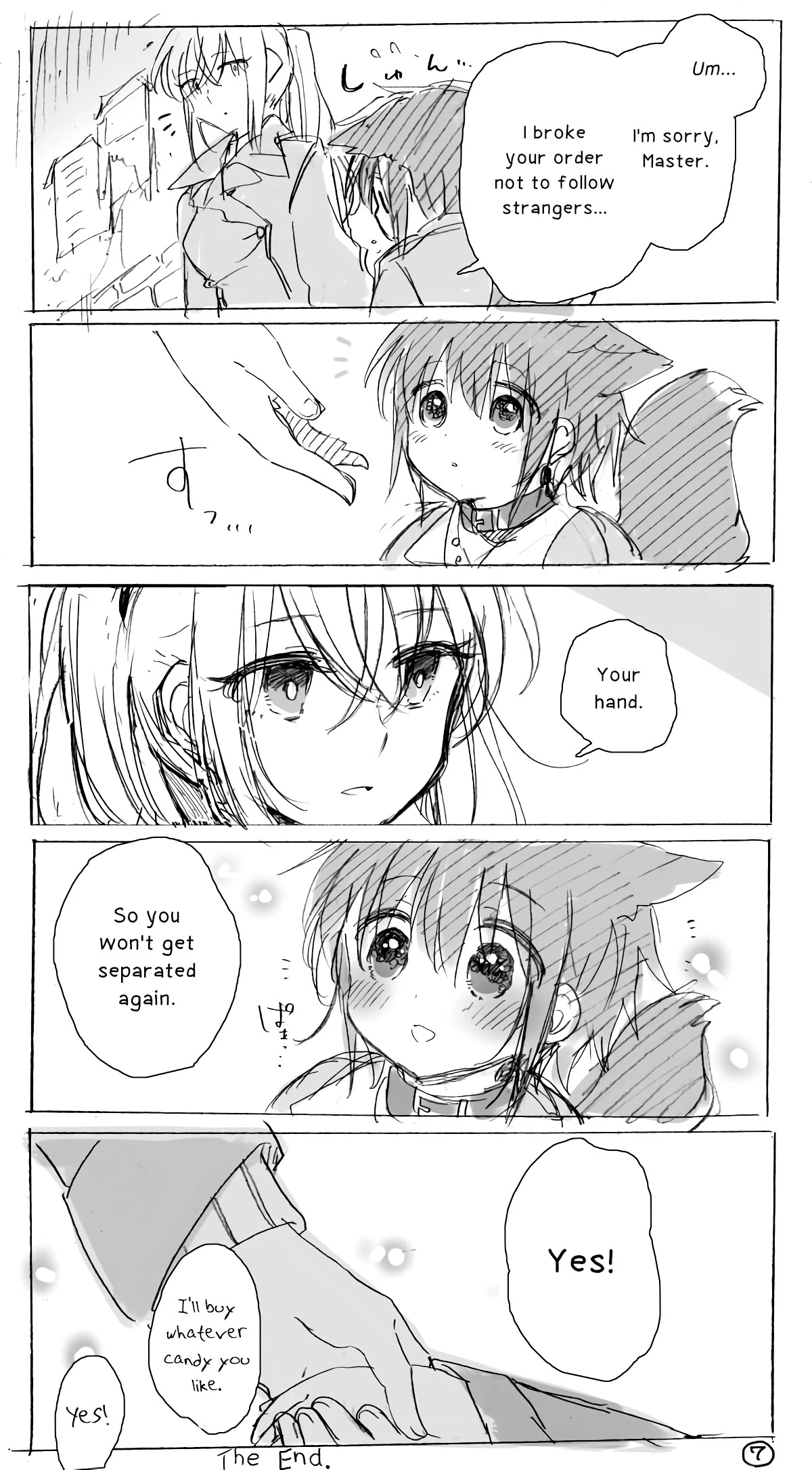 Goshujin-sama to Watashi (Hachishiro) Chapter 3 page 10 - Chapter 3 [END]