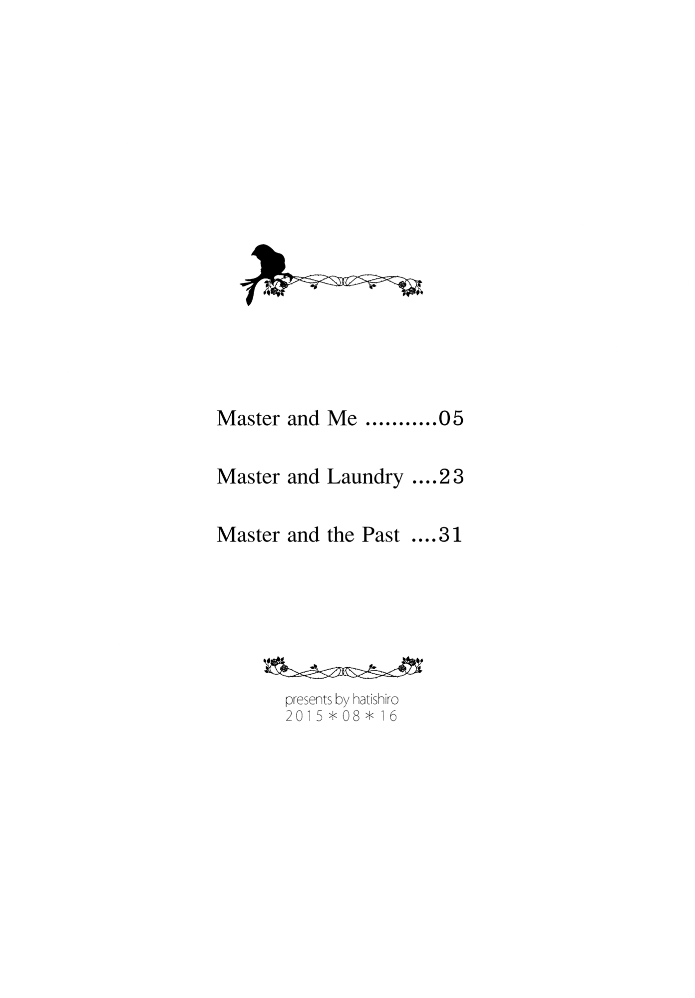 Goshujin-sama to Watashi Chapter 1 page 4 - Chapter 1: Master and Me