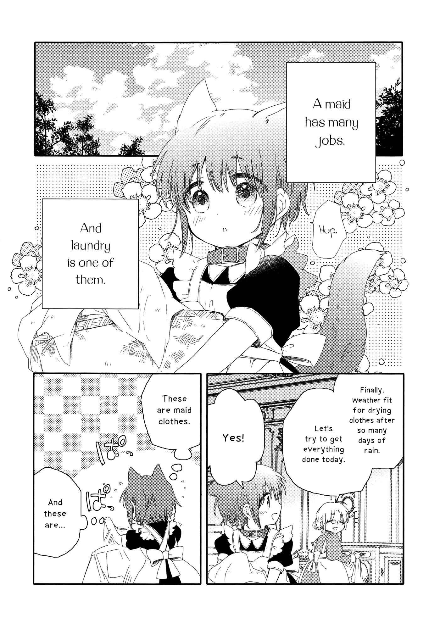 Goshujin-sama to Watashi Chapter 2 page 2 - Chapter 2: Master and Laundry