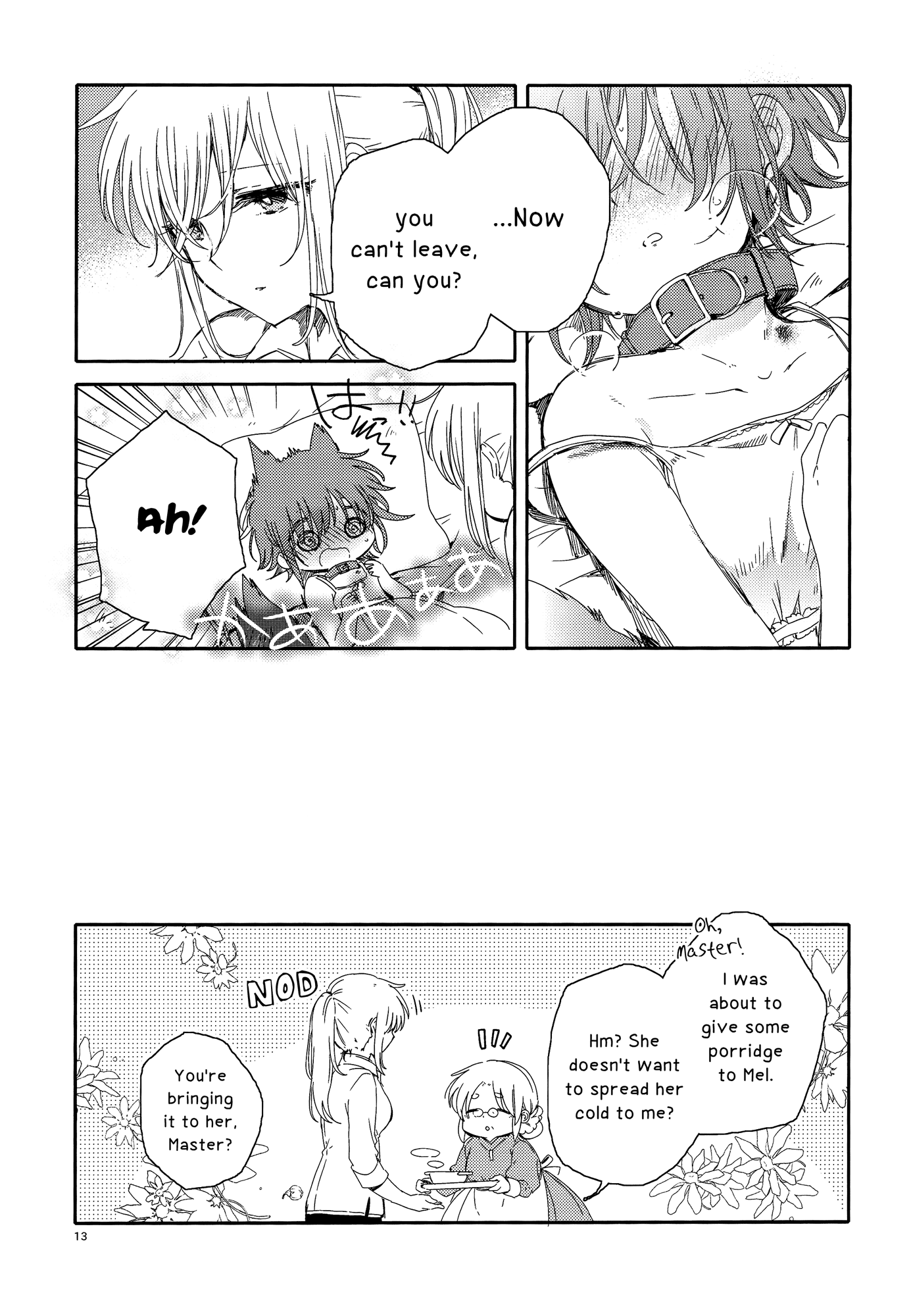 Goshujin-sama to Watashi Chapter 4 page 13 - Chapter 4: Together With Master