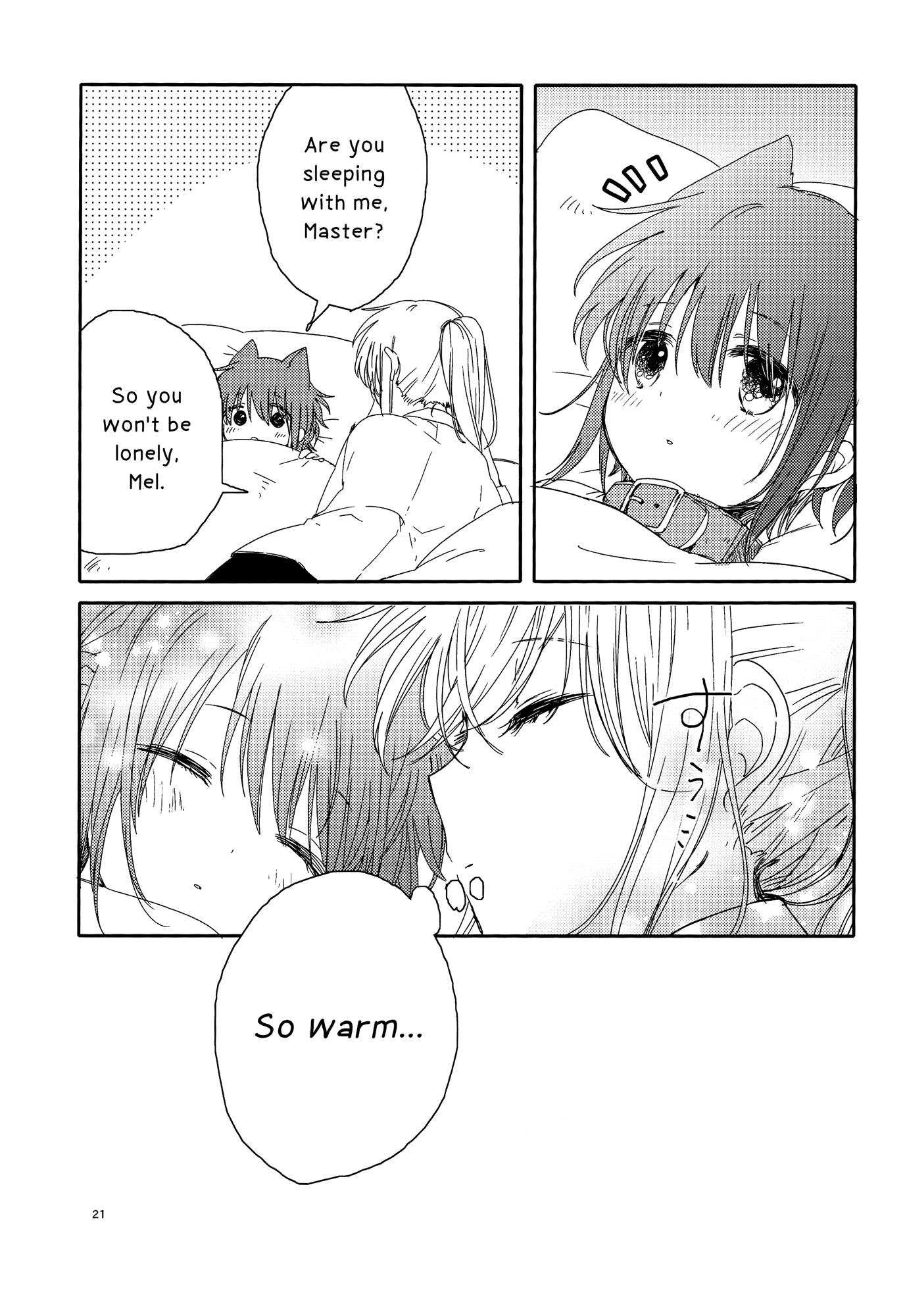 Goshujin-sama to Watashi Chapter 4 page 21 - Chapter 4: Together With Master