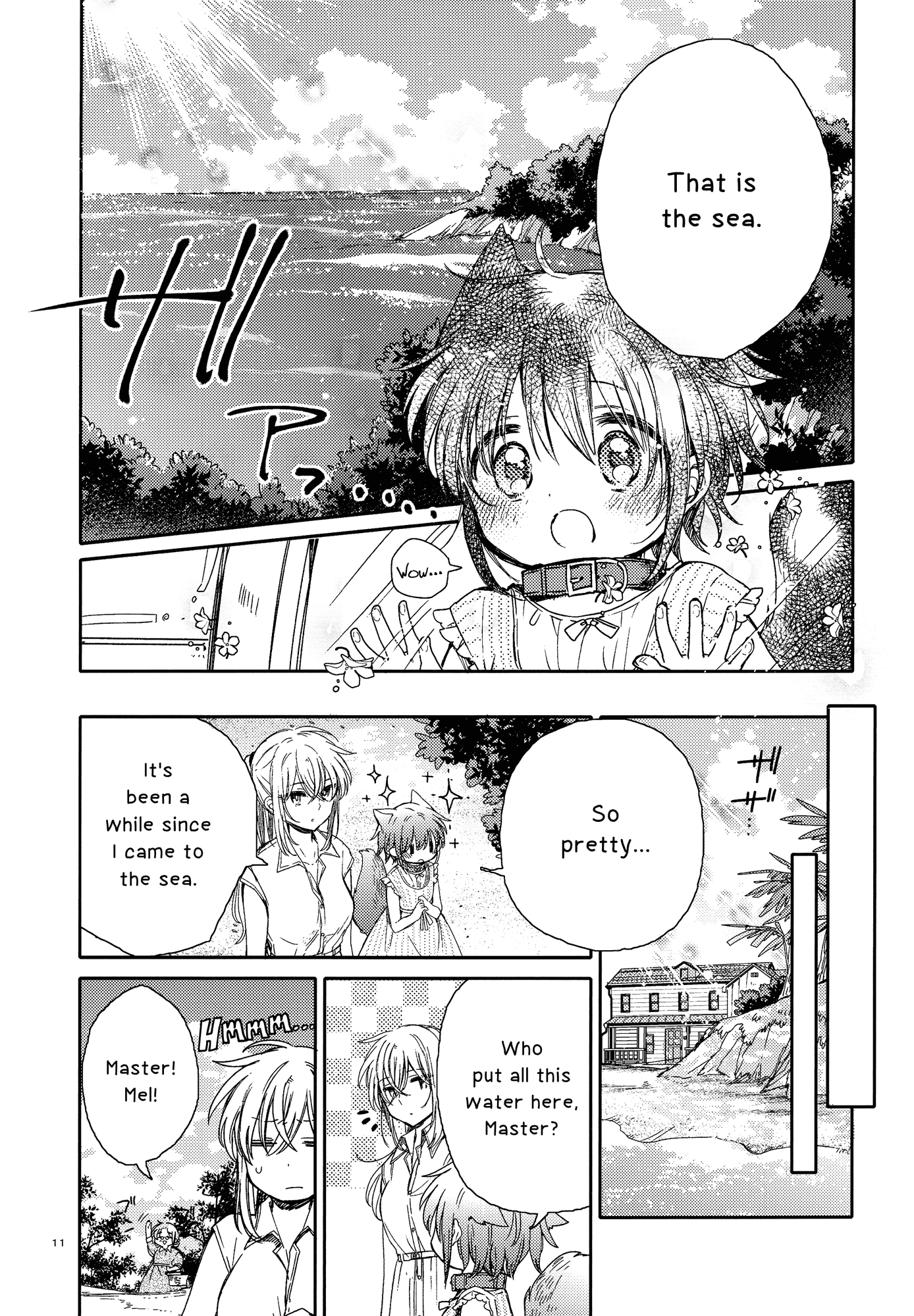 Goshujin-sama to Watashi Chapter 5 page 11 - Chapter 5: Master and Summer Vacation [END]