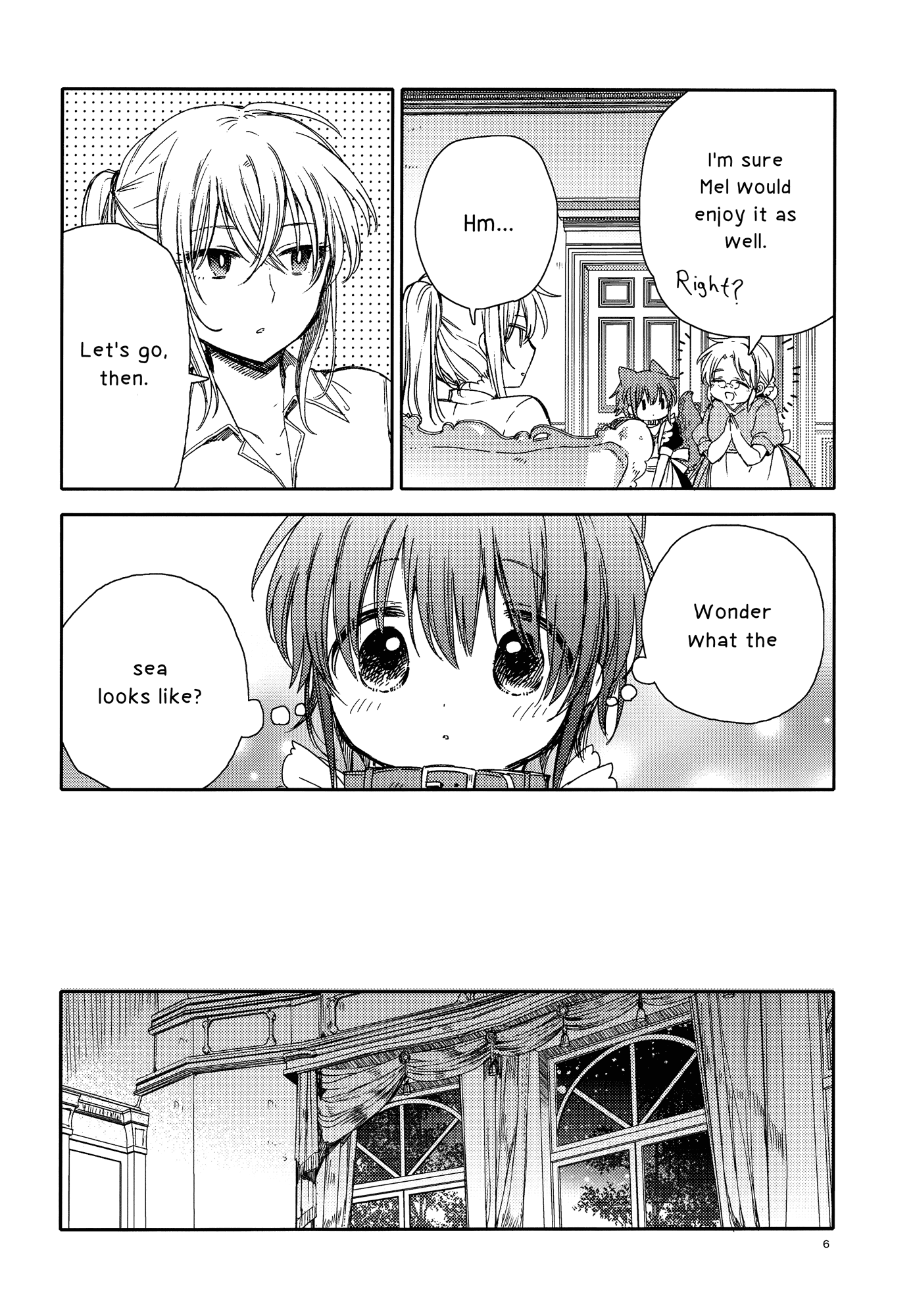 Goshujin-sama to Watashi Chapter 5 page 6 - Chapter 5: Master and Summer Vacation [END]