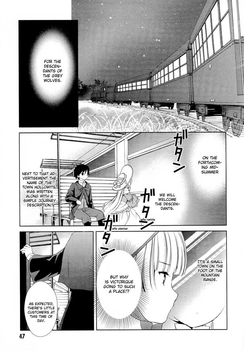 Gosick Chapter 16 page 46 - Chapter 16: Victorique de Blois is the Grey Wolf