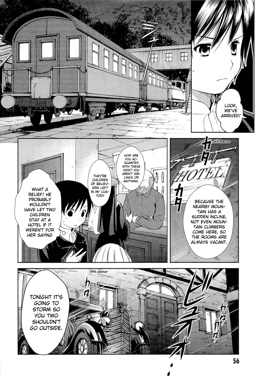 Gosick Chapter 17 page 7 - Chapter 17: The Nameless Village