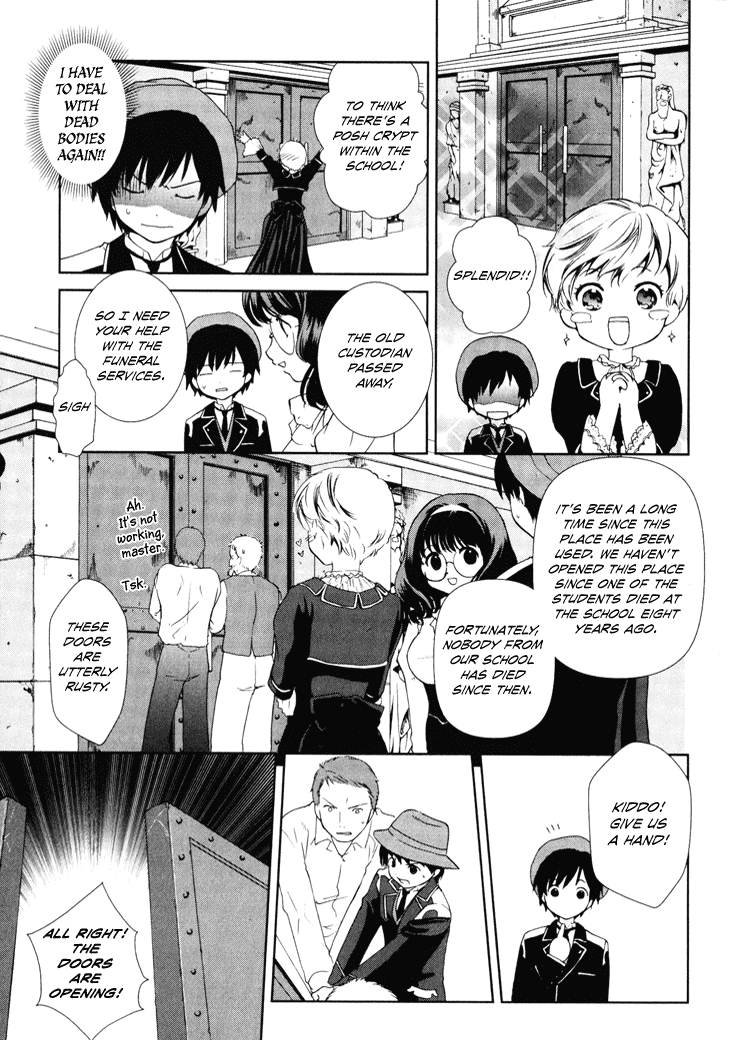 Gosick Chapter 2 page 13 - Chapter 2: Something bad happens on the thirteenth stair