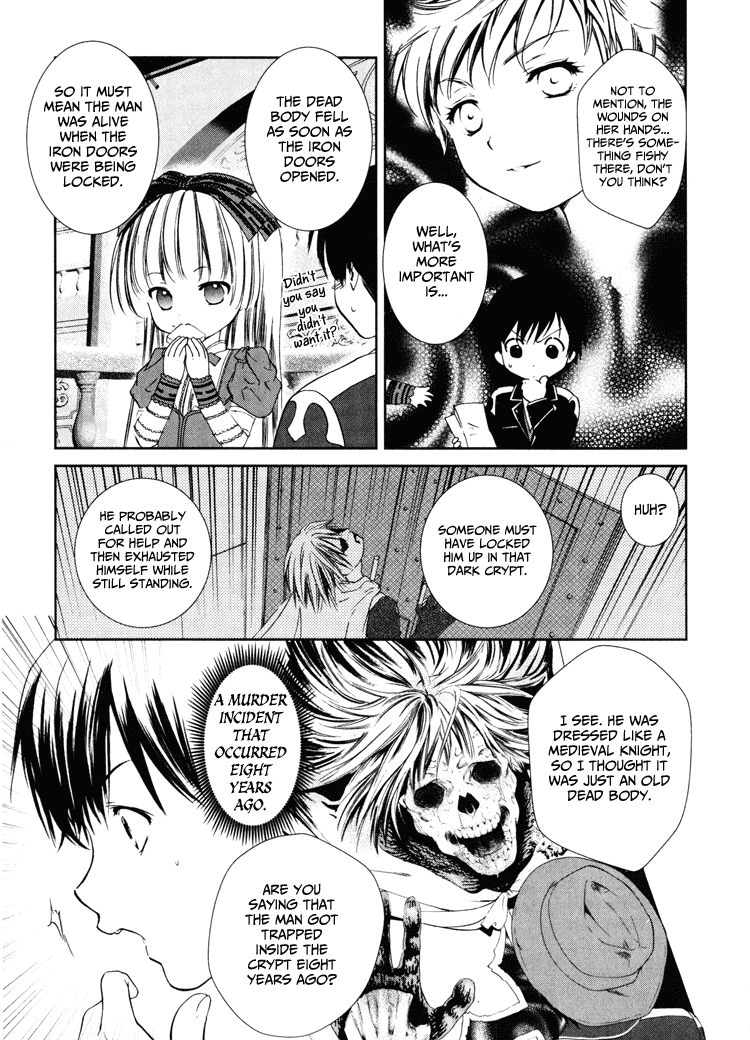 Gosick Chapter 2 page 17 - Chapter 2: Something bad happens on the thirteenth stair