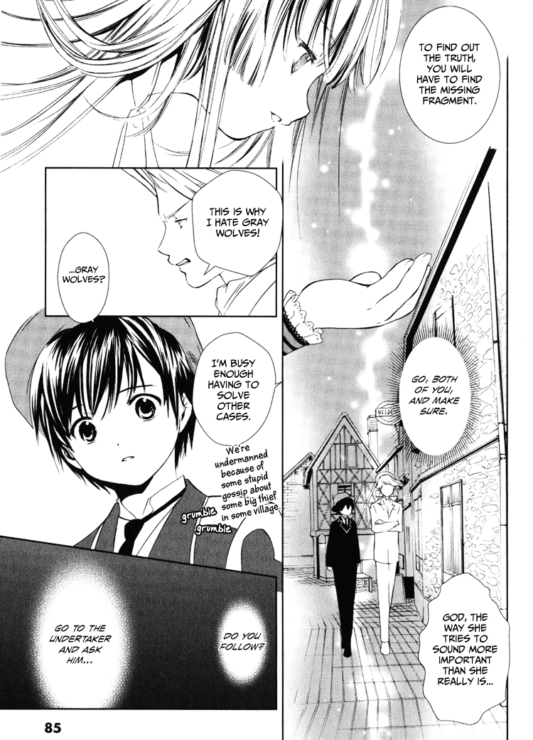 Gosick Chapter 2 page 25 - Chapter 2: Something bad happens on the thirteenth stair