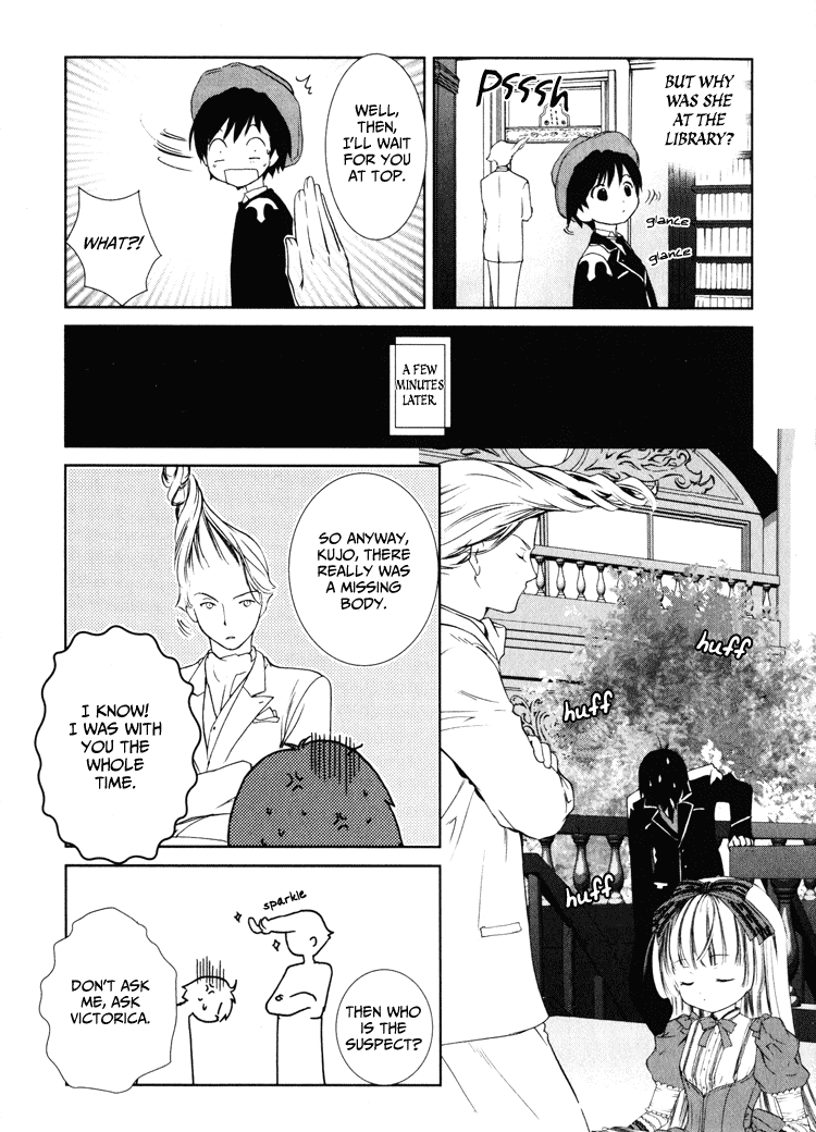 Gosick Chapter 2 page 28 - Chapter 2: Something bad happens on the thirteenth stair