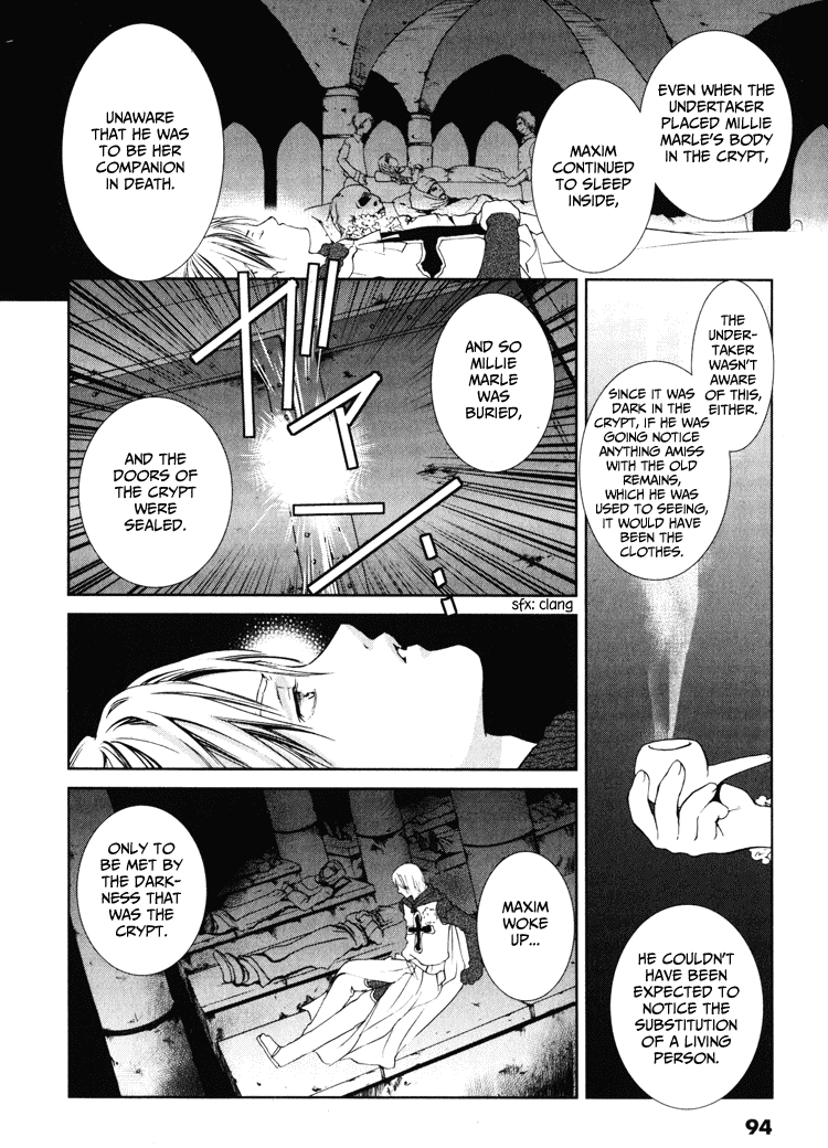 Gosick Chapter 2 page 34 - Chapter 2: Something bad happens on the thirteenth stair