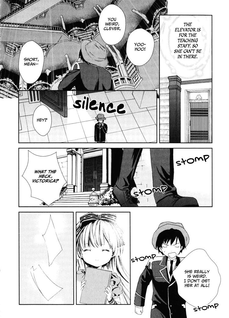 Gosick Chapter 2 page 60 - Chapter 2: Something bad happens on the thirteenth stair