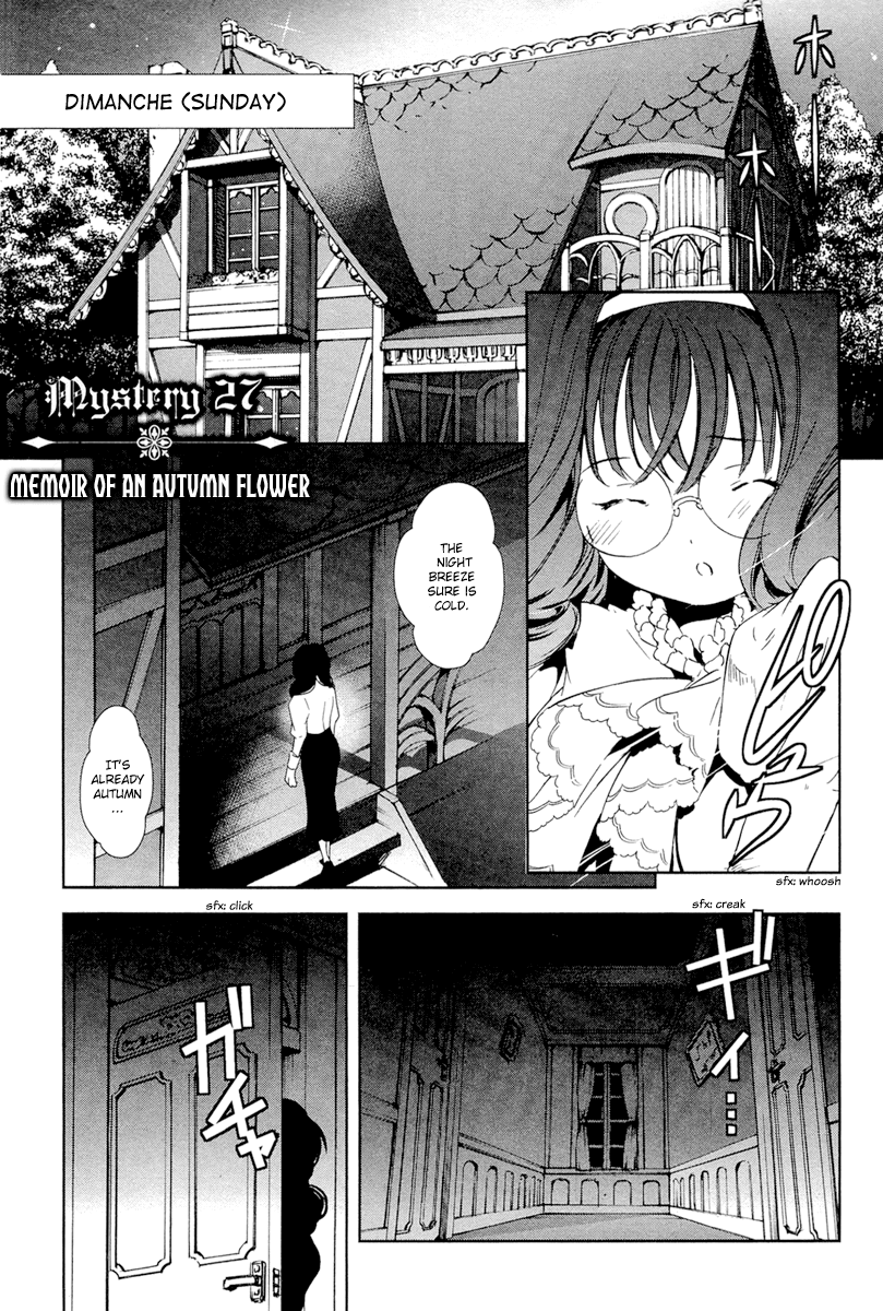 Gosick Chapter 27 page 2 - Chapter 27: Memoir of an Autumn Flower