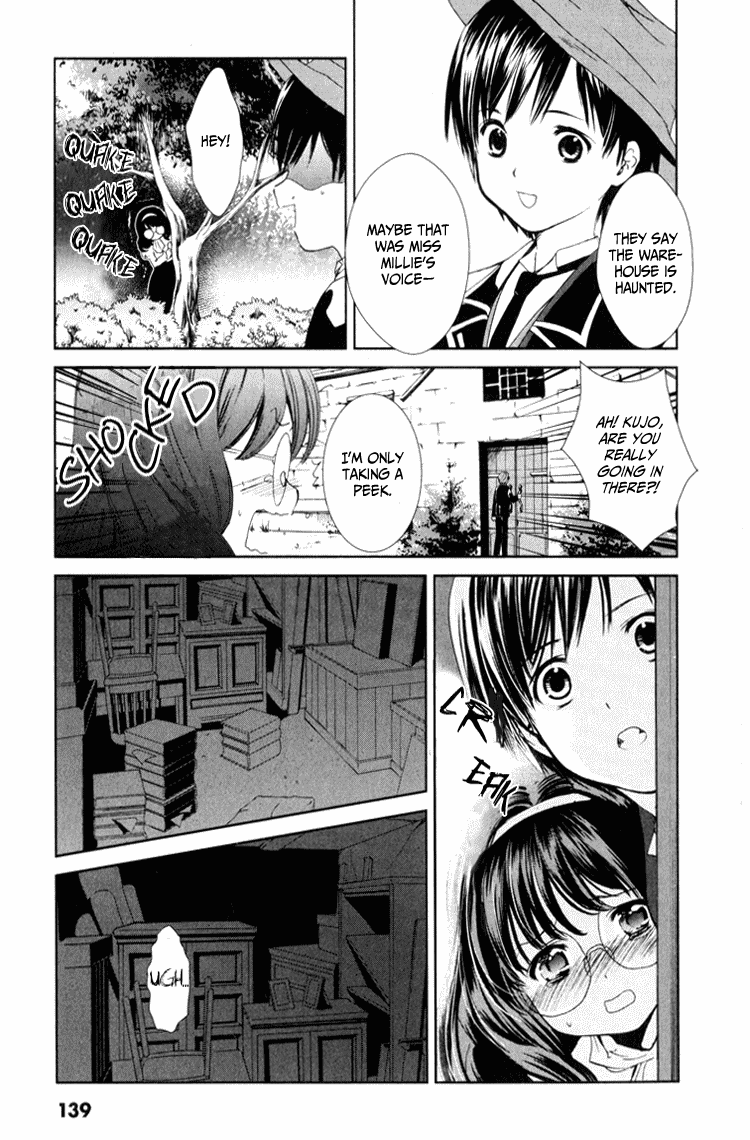 Gosick Chapter 3 page 18 - Chapter 3: The warehouse is haunted by the ghost of Millie Marle