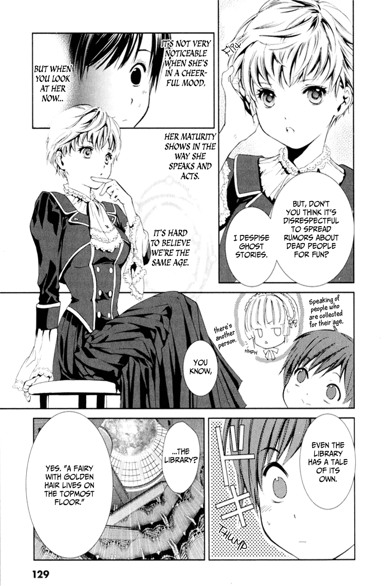Gosick Chapter 3 page 8 - Chapter 3: The warehouse is haunted by the ghost of Millie Marle