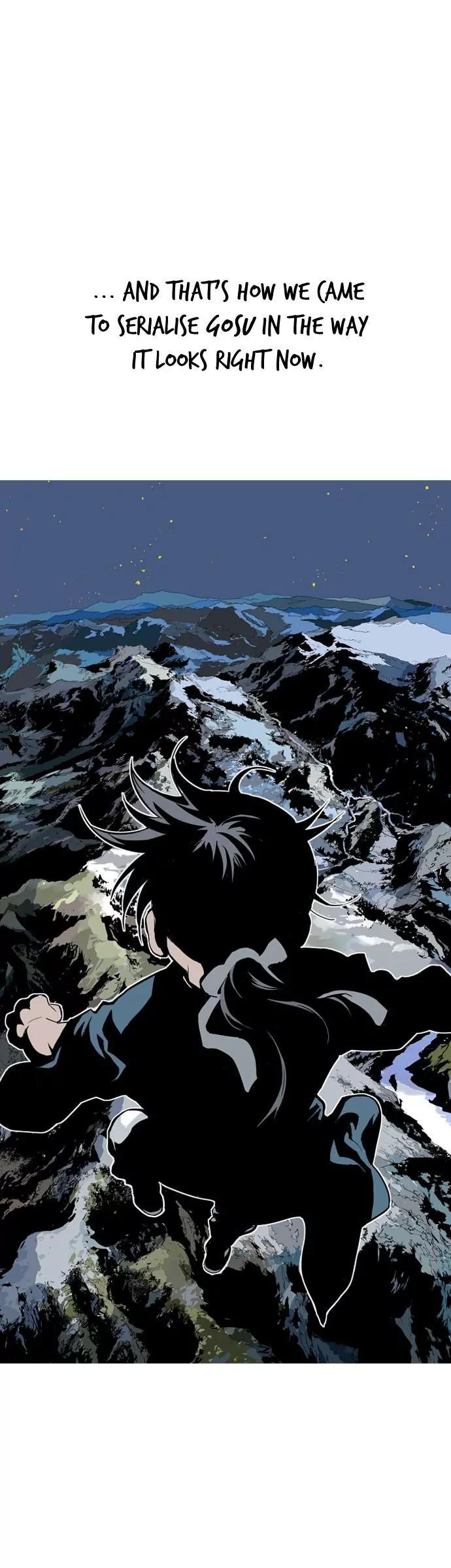 Gosu Chapter 86.5 page 47 - Chapter 86.5: Season 1 Afterword