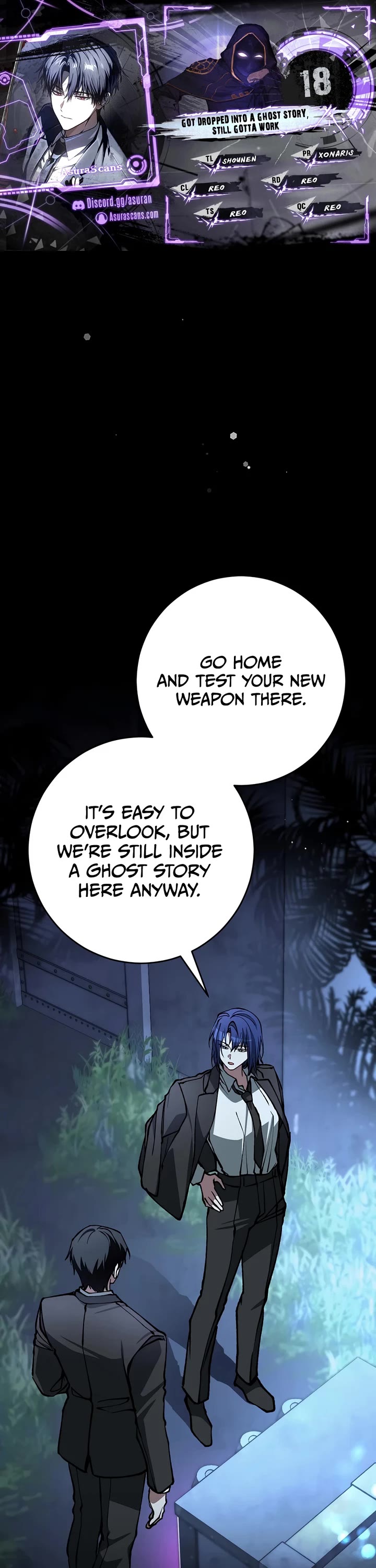 Got Dropped into a Ghost Story, Still Gotta Work Chapter 18 page 1 - Chapter 18