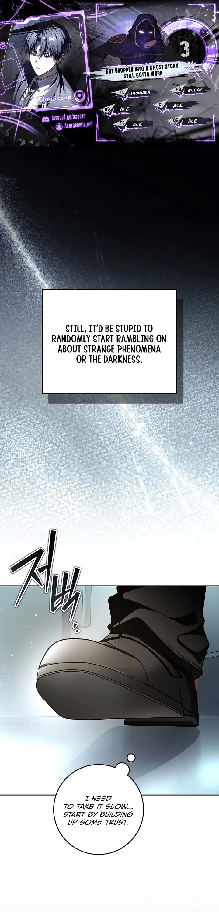 Got Dropped into a Ghost Story, Still Gotta Work Chapter 3 page 1 - Chapter 3