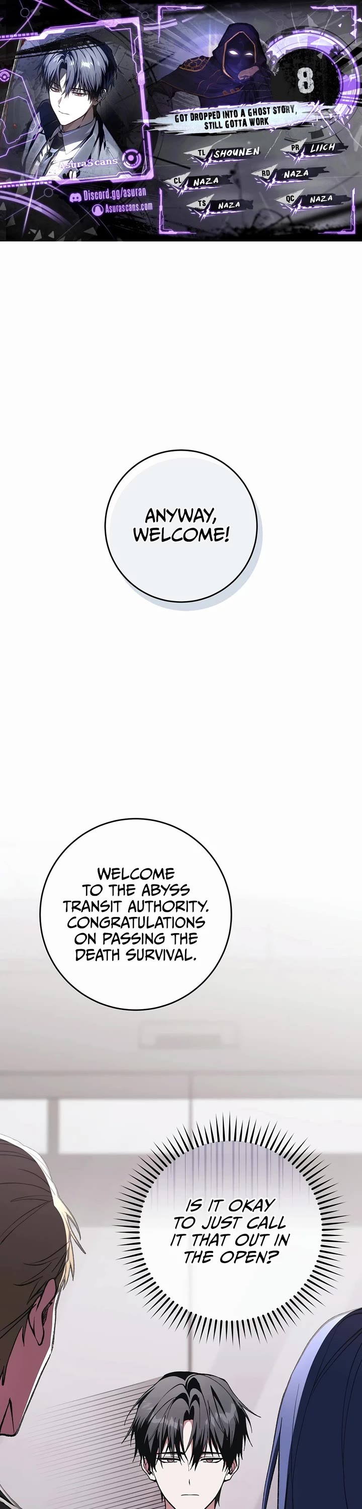 Got Dropped into a Ghost Story, Still Gotta Work Chapter 8 page 1 - Chapter 8