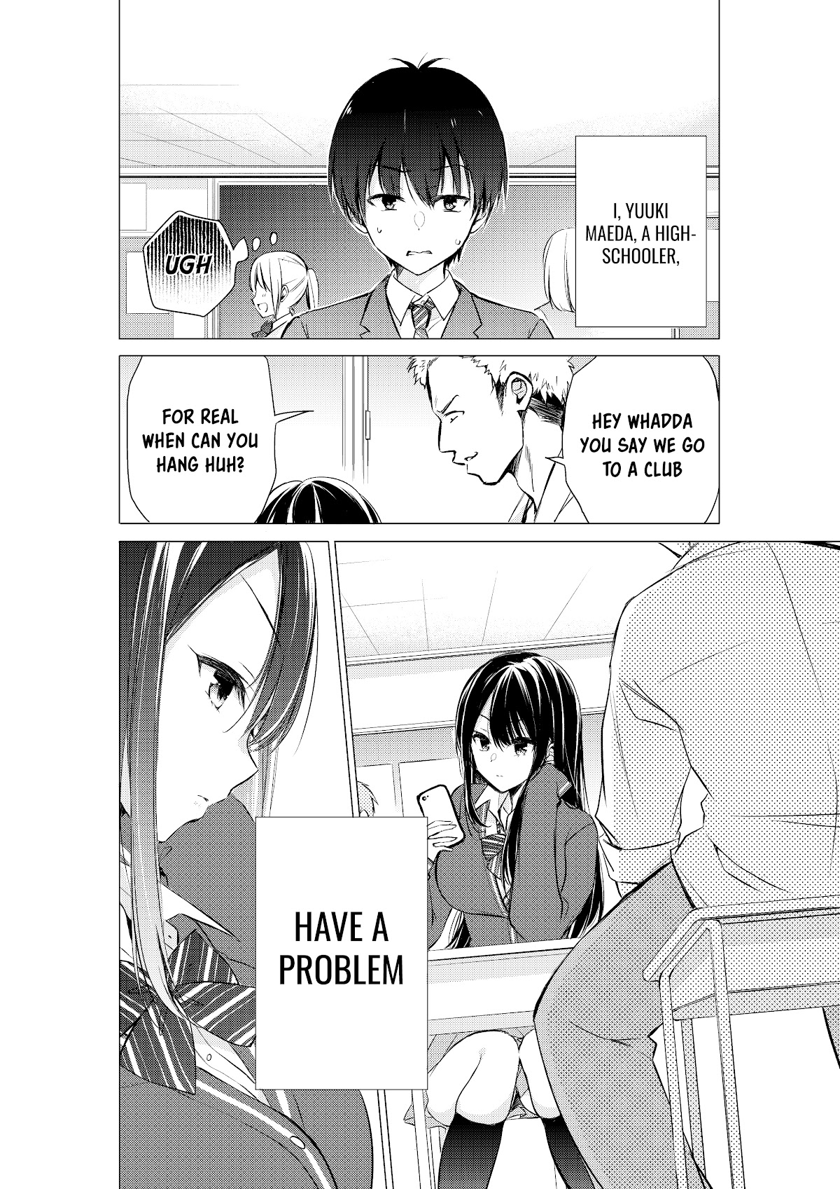 Gotou-san wa Furimukasetai! (Pixiv Serialization) Chapter 1 page 1 - Chapter 1