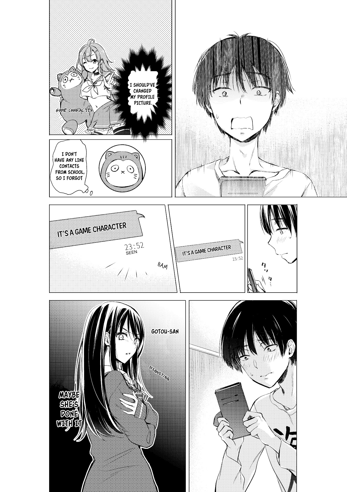 Gotou-san wa Furimukasetai! (Pixiv Serialization) Chapter 10 page 5 - Chapter 10
