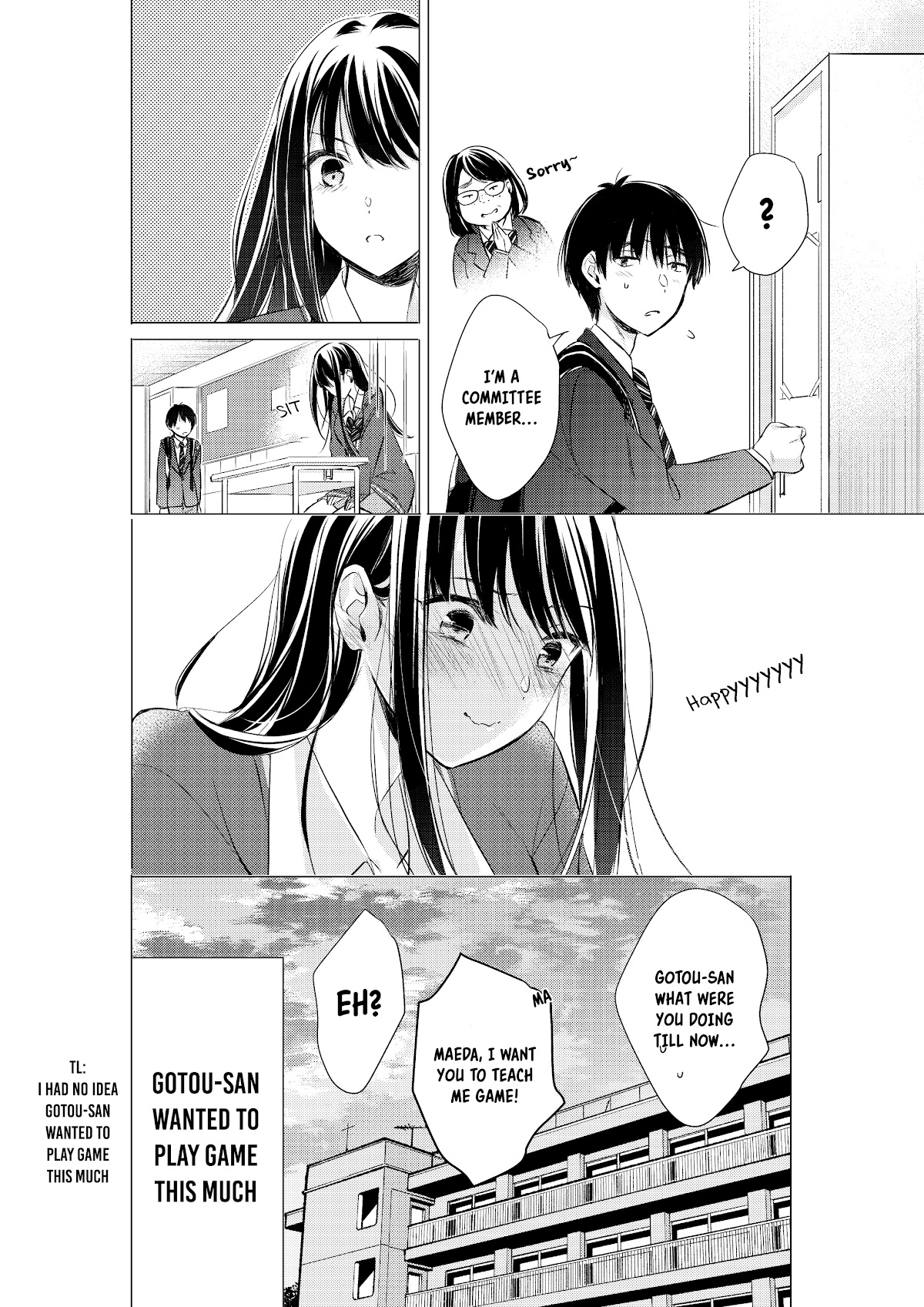 Gotou-san wa Furimukasetai! (Pixiv Serialization) Chapter 15 page 7 - Chapter 15