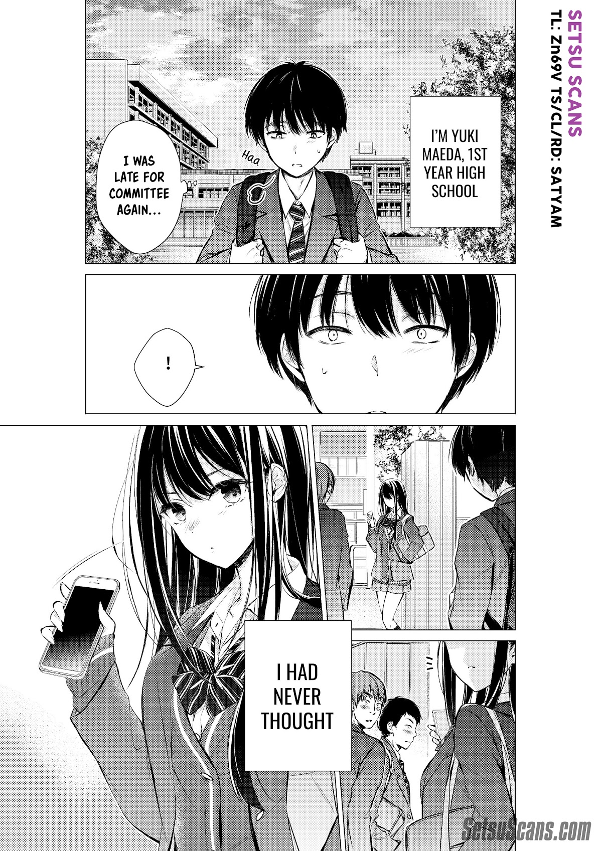 Gotou-san wa Furimukasetai! (Pixiv Serialization) Chapter 16 page 2 - Chapter 16