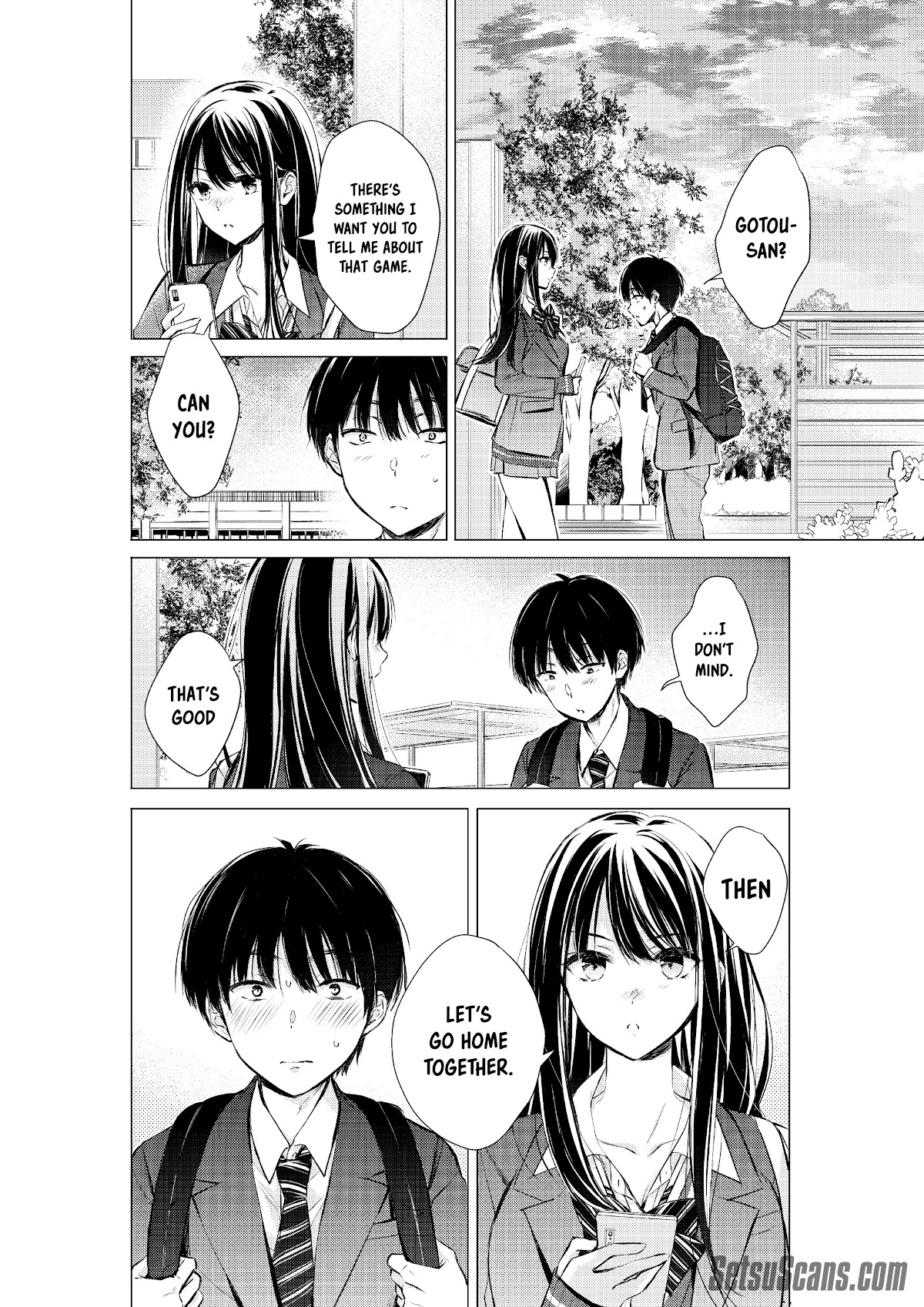 Gotou-san wa Furimukasetai! (Pixiv Serialization) Chapter 16 page 3 - Chapter 16
