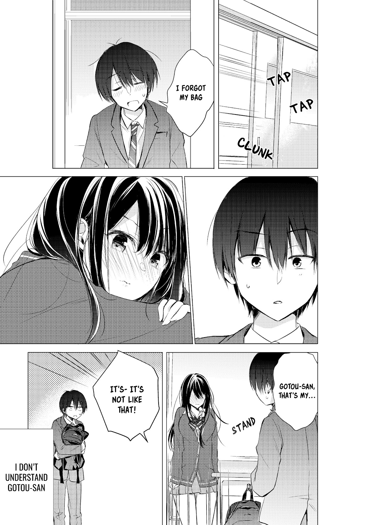 Gotou-san wa Furimukasetai! (Pixiv Serialization) Chapter 2 page 4 - Chapter 2