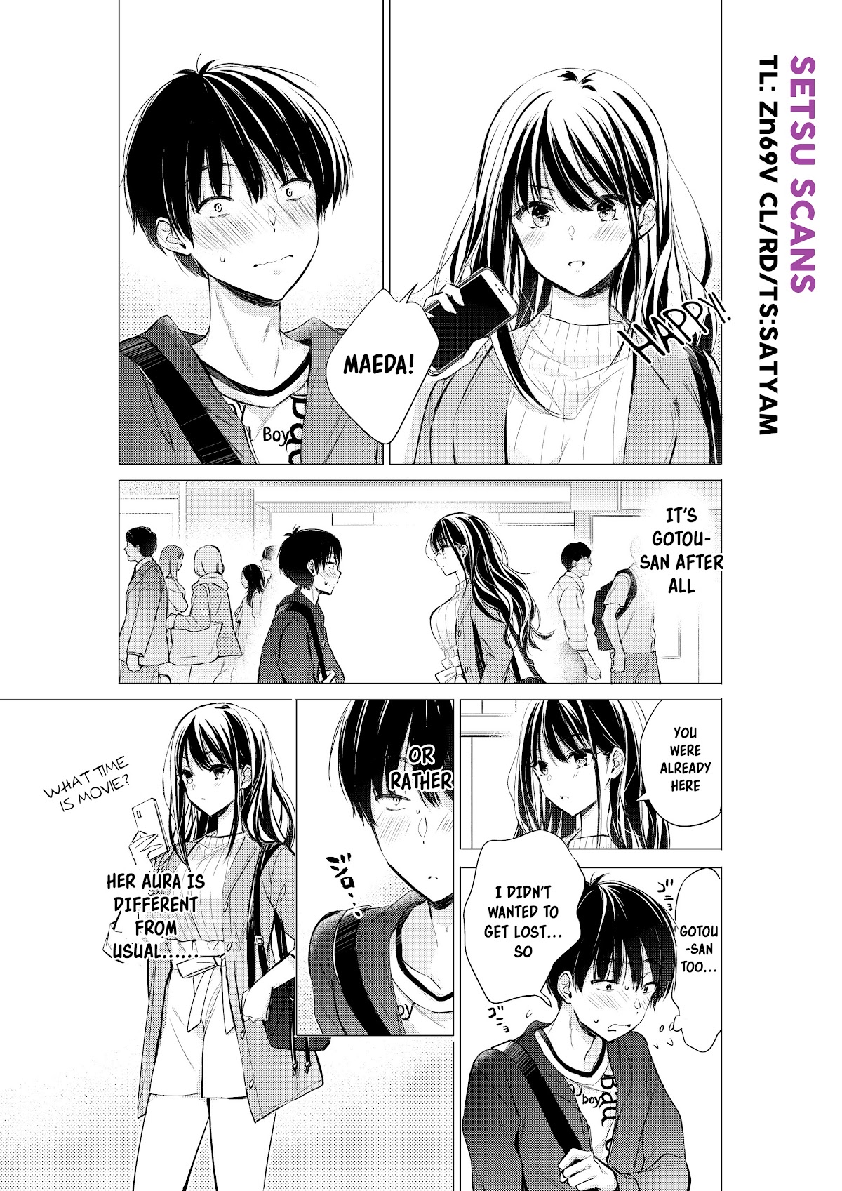 Gotou-san wa Furimukasetai! (Pixiv Serialization) Chapter 21 page 2 - Chapter 21