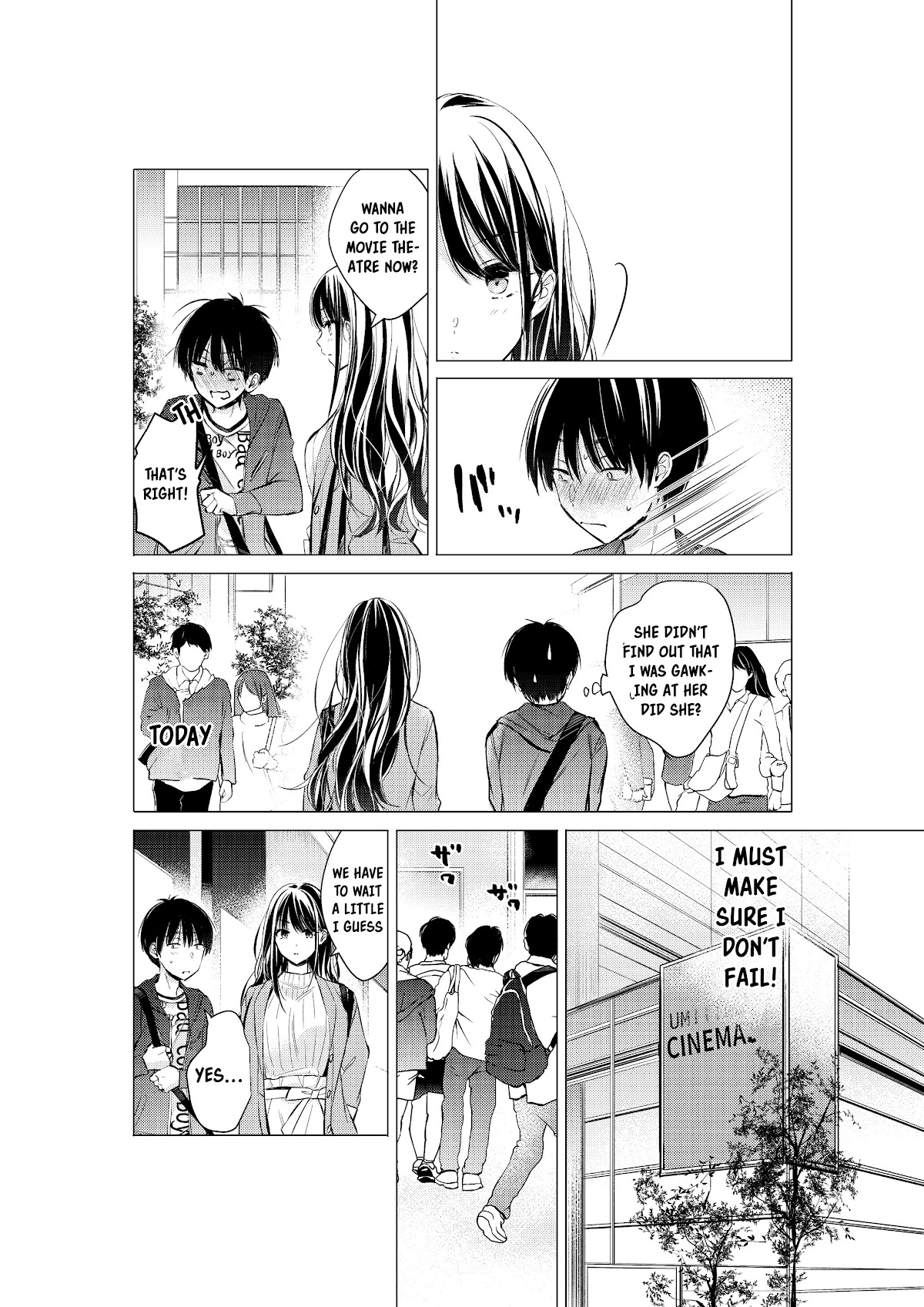 Gotou-san wa Furimukasetai! (Pixiv Serialization) Chapter 21 page 3 - Chapter 21