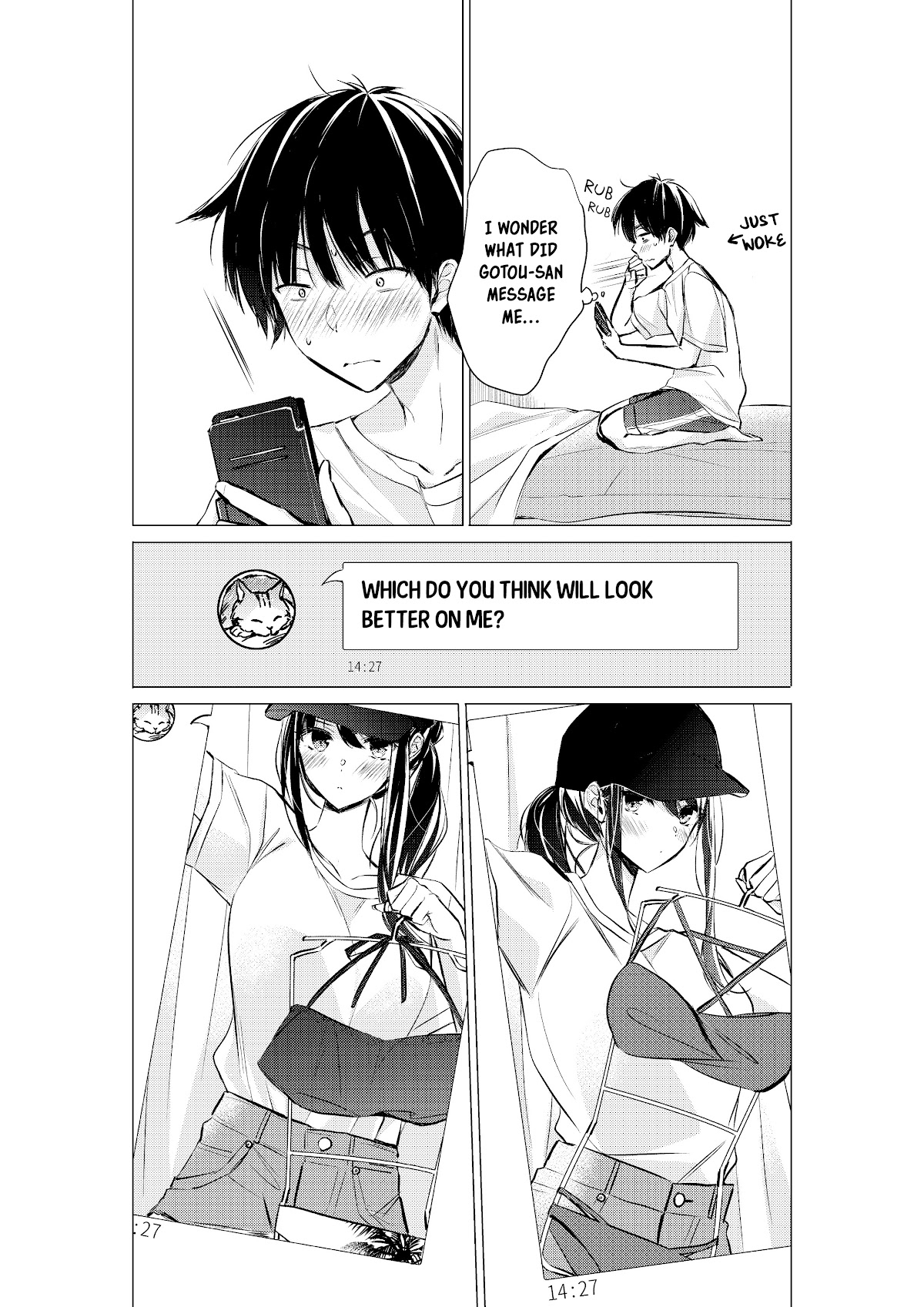 Gotou-san wa Furimukasetai! (Pixiv Serialization) Chapter 24 page 4 - Chapter 24