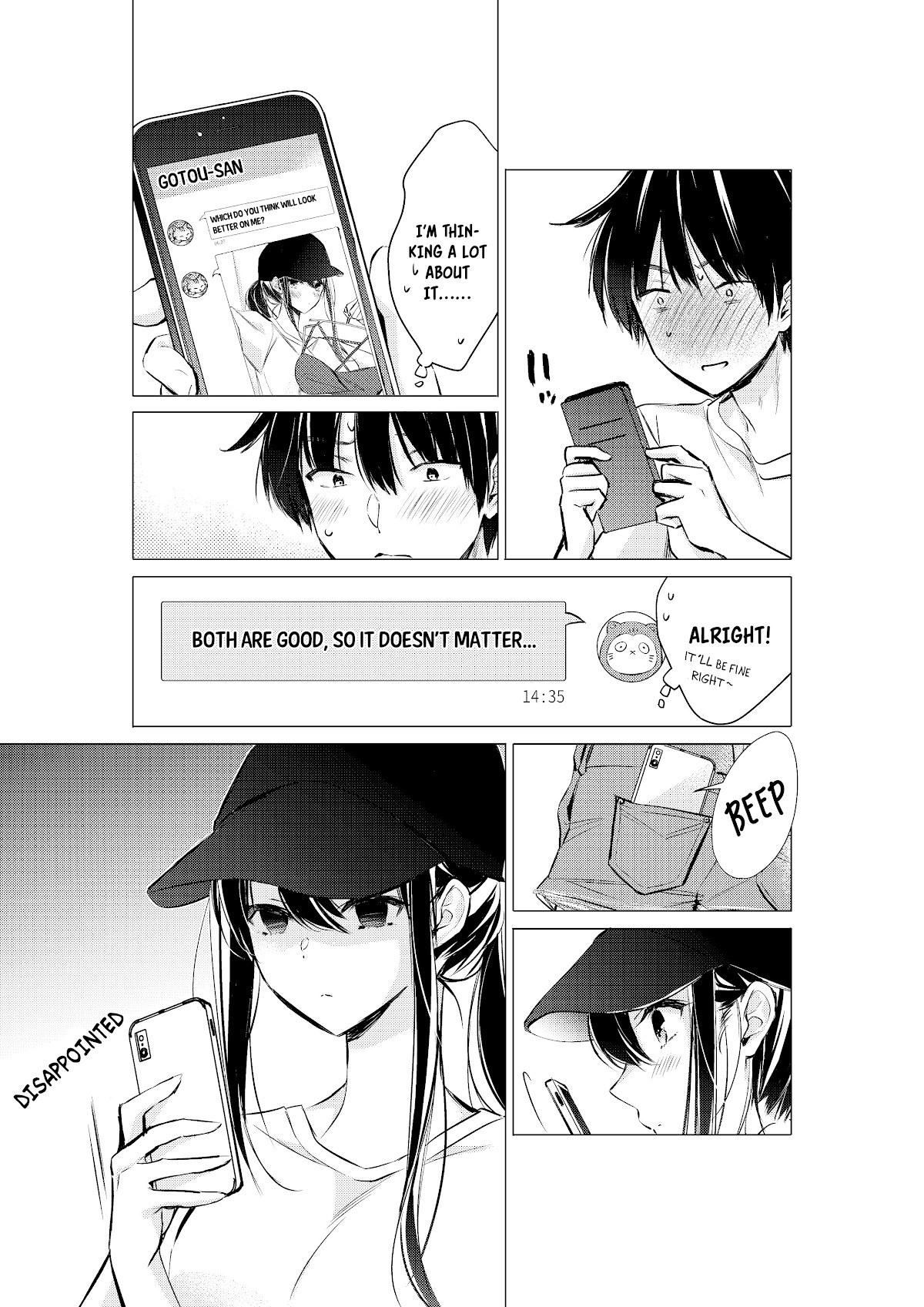 Gotou-san wa Furimukasetai! (Pixiv Serialization) Chapter 24 page 6 - Chapter 24