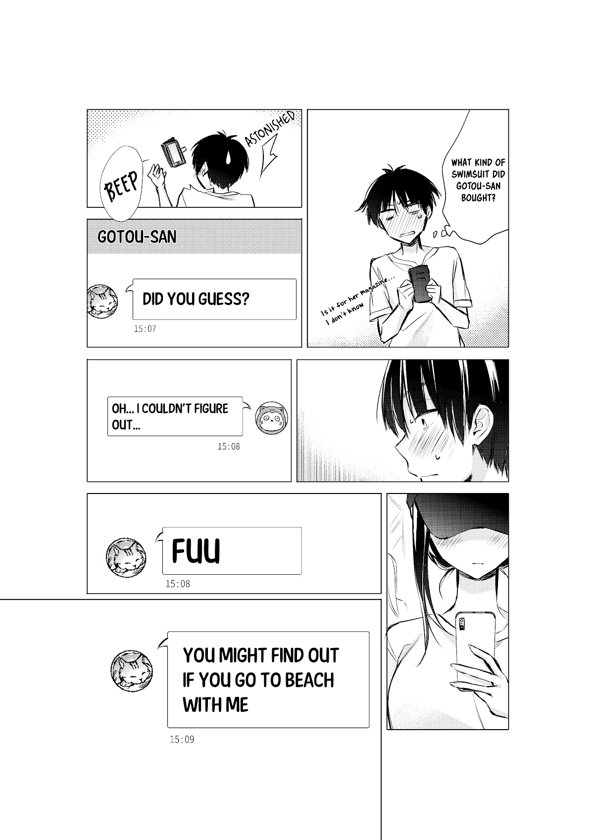 Gotou-san wa Furimukasetai! (Pixiv Serialization) Chapter 25 page 4 - Chapter 25