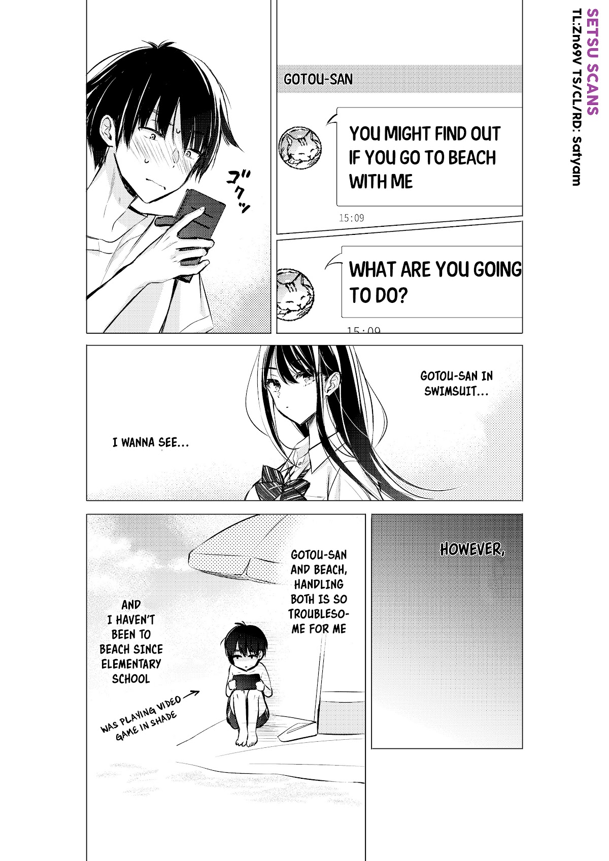Gotou-san wa Furimukasetai! (Pixiv Serialization) Chapter 26 page 2 - Chapter 26