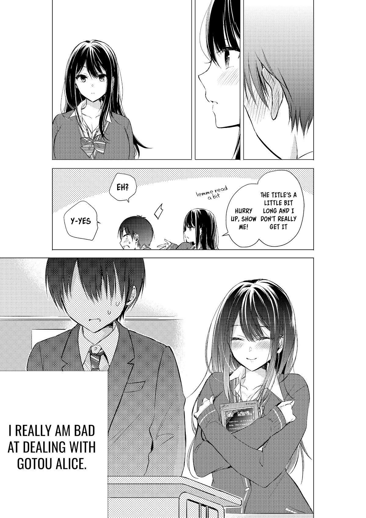 Gotou-san wa Furimukasetai! (Pixiv Serialization) Chapter 3 page 6 - Chapter 3