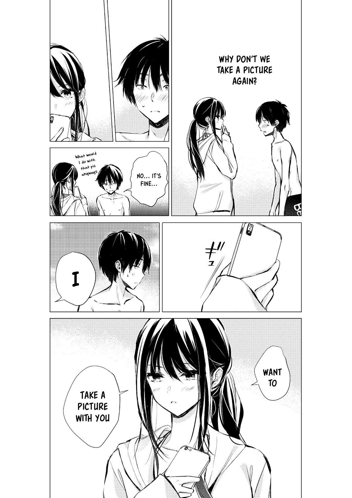 Gotou-san wa Furimukasetai! (Pixiv Serialization) Chapter 37 page 3 - Chapter 37