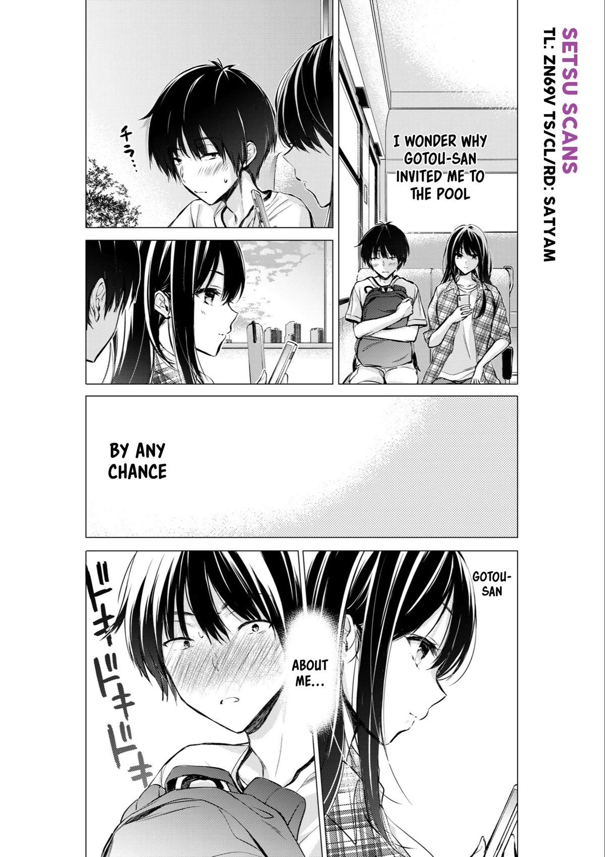 Gotou-san wa Furimukasetai! (Pixiv Serialization) Chapter 40 page 1 - Chapter 40