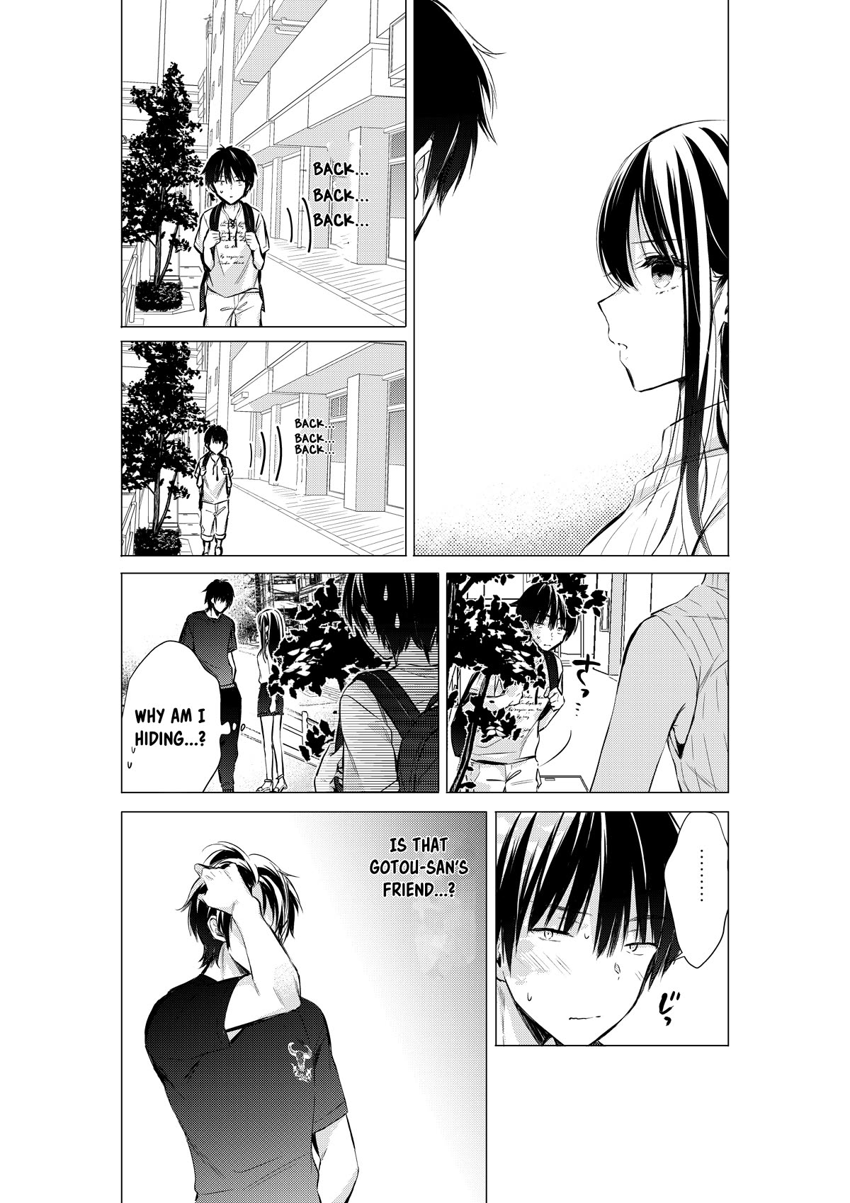 Gotou-san wa Furimukasetai! (Pixiv Serialization) Chapter 48 page 3 - Chapter 48