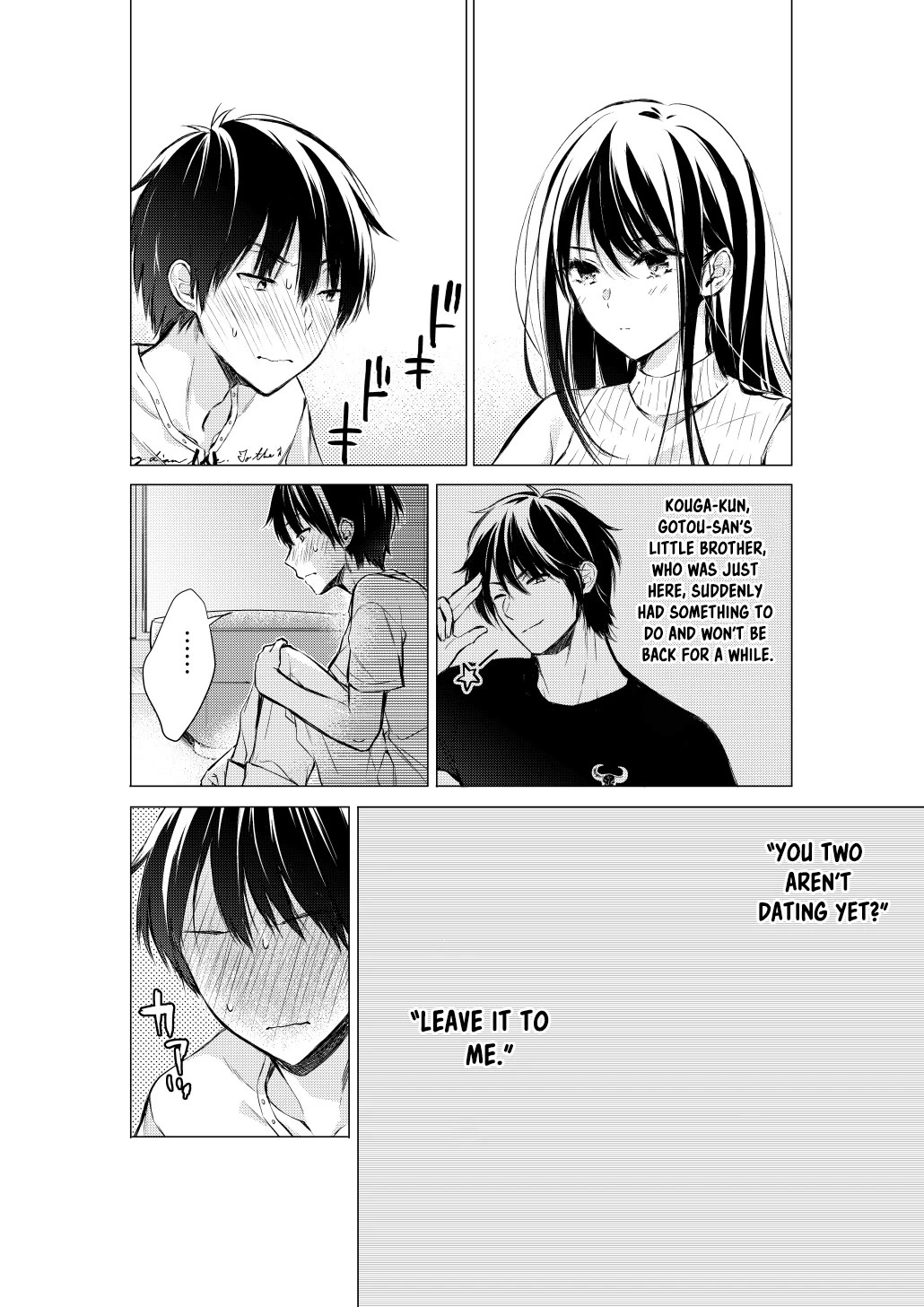 Gotou-san wa Furimukasetai! (Pixiv Serialization) Chapter 57 page 3 - Chapter 57