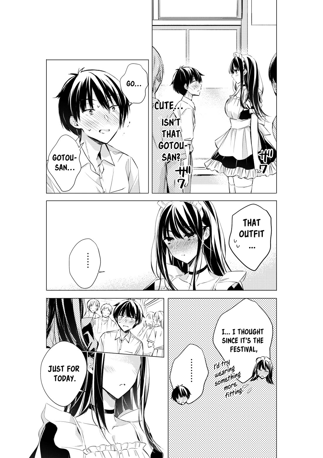 Gotou-san wa Furimukasetai! (Pixiv Serialization) Chapter 67 page 4 - Chapter 67
