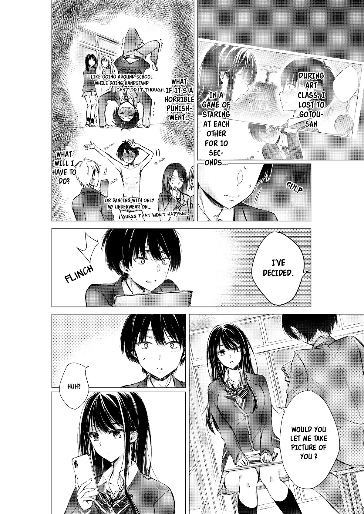 Gotou-san wa Furimukasetai! (Pixiv Serialization) Chapter 7 page 3 - Chapter 7