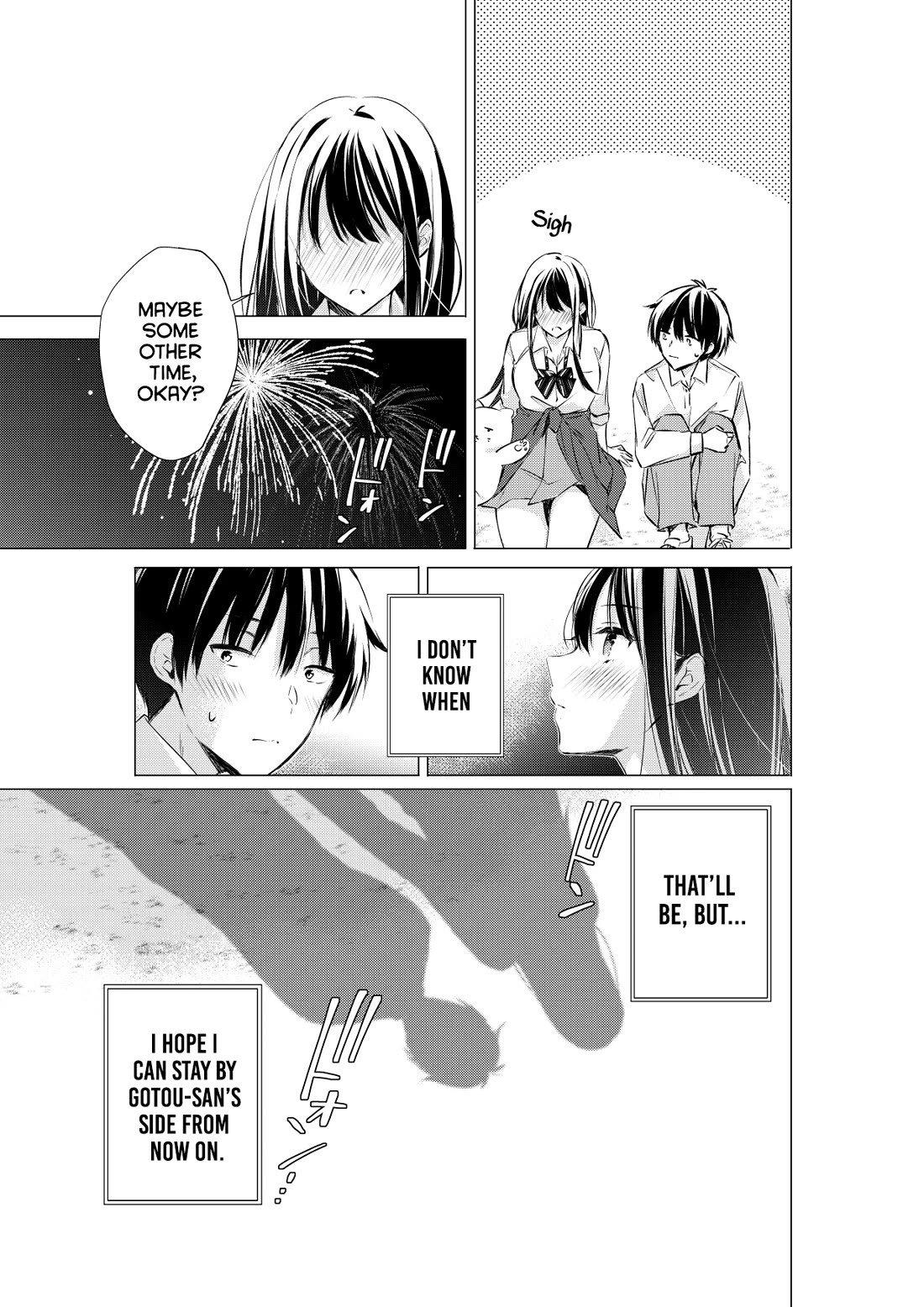 Gotou-san wa Furimukasetai! (Pixiv Serialization) Chapter 72 page 7 - Chapter 72