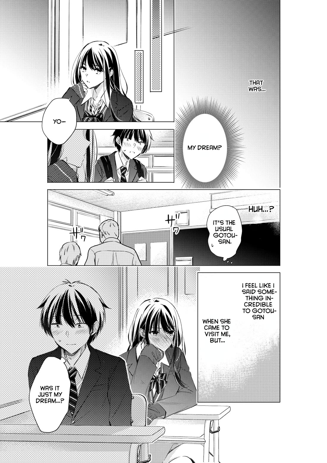 Gotou-san wa Furimukasetai! (Pixiv Serialization) Chapter 75 page 8 - Chapter 75