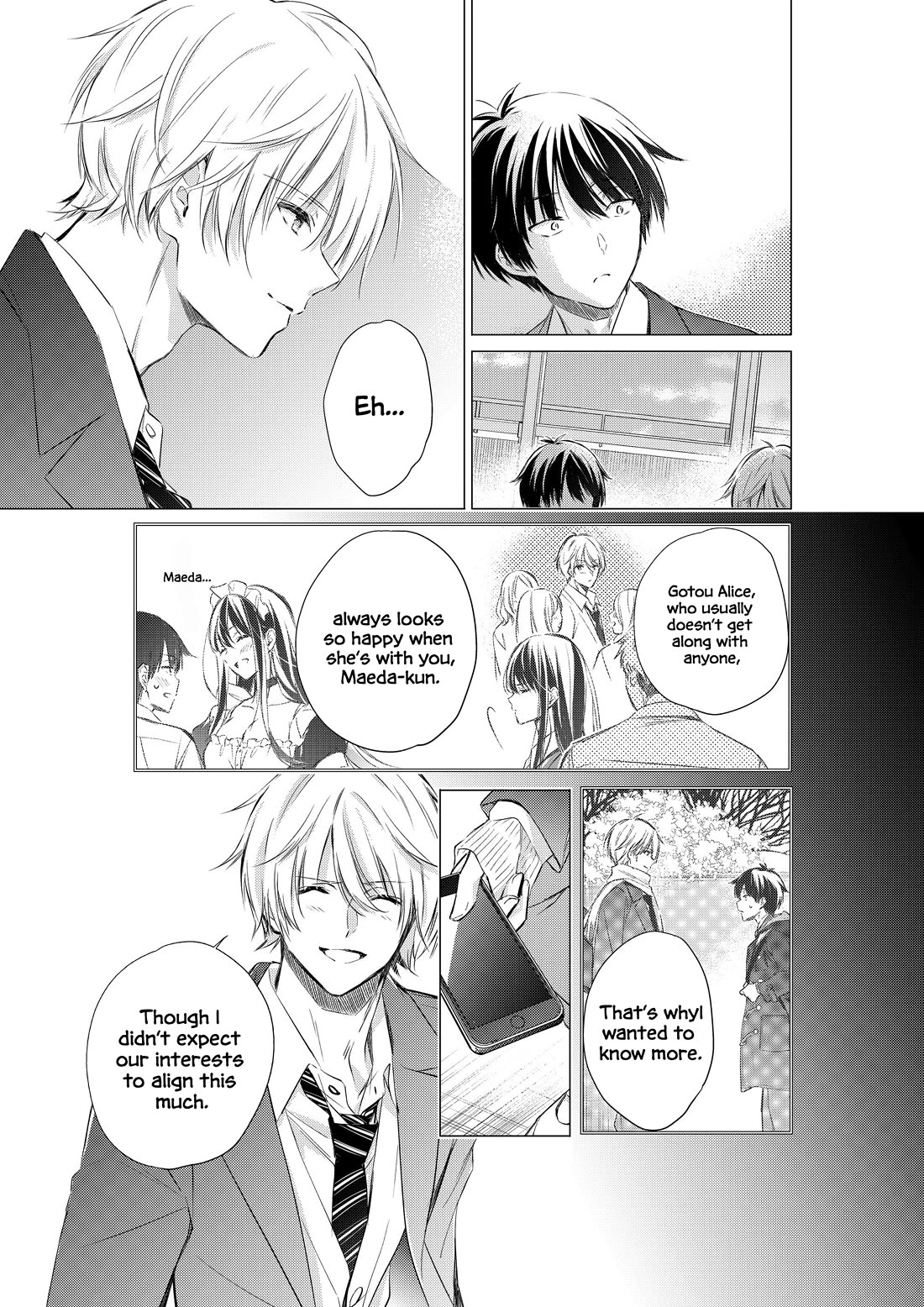 Gotou-san wa Furimukasetai! (Pixiv Serialization) Chapter 79 page 6 - Chapter 79