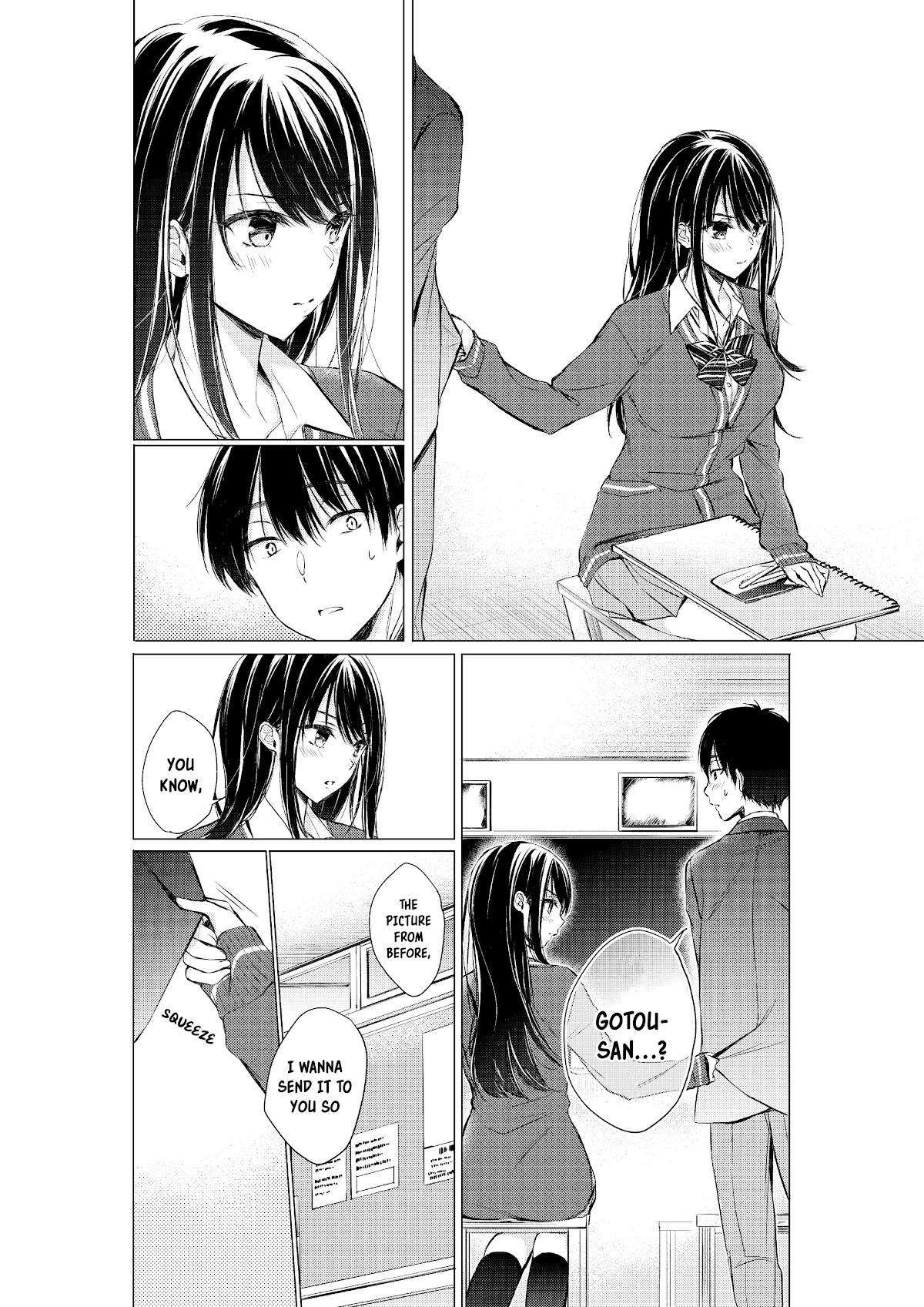 Gotou-san wa Furimukasetai! (Pixiv Serialization) Chapter 8 page 5 - Chapter 8
