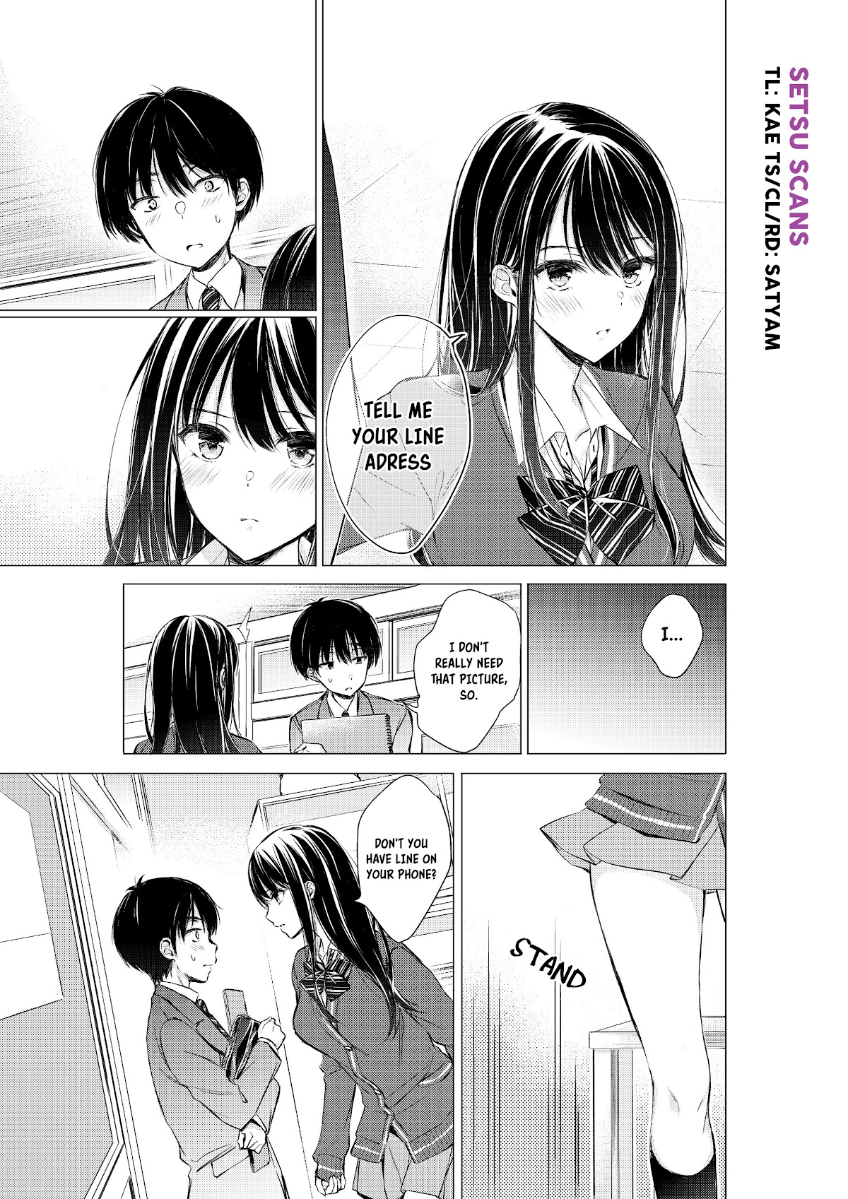 Gotou-san wa Furimukasetai! (Pixiv Serialization) Chapter 9 page 2 - Chapter 9