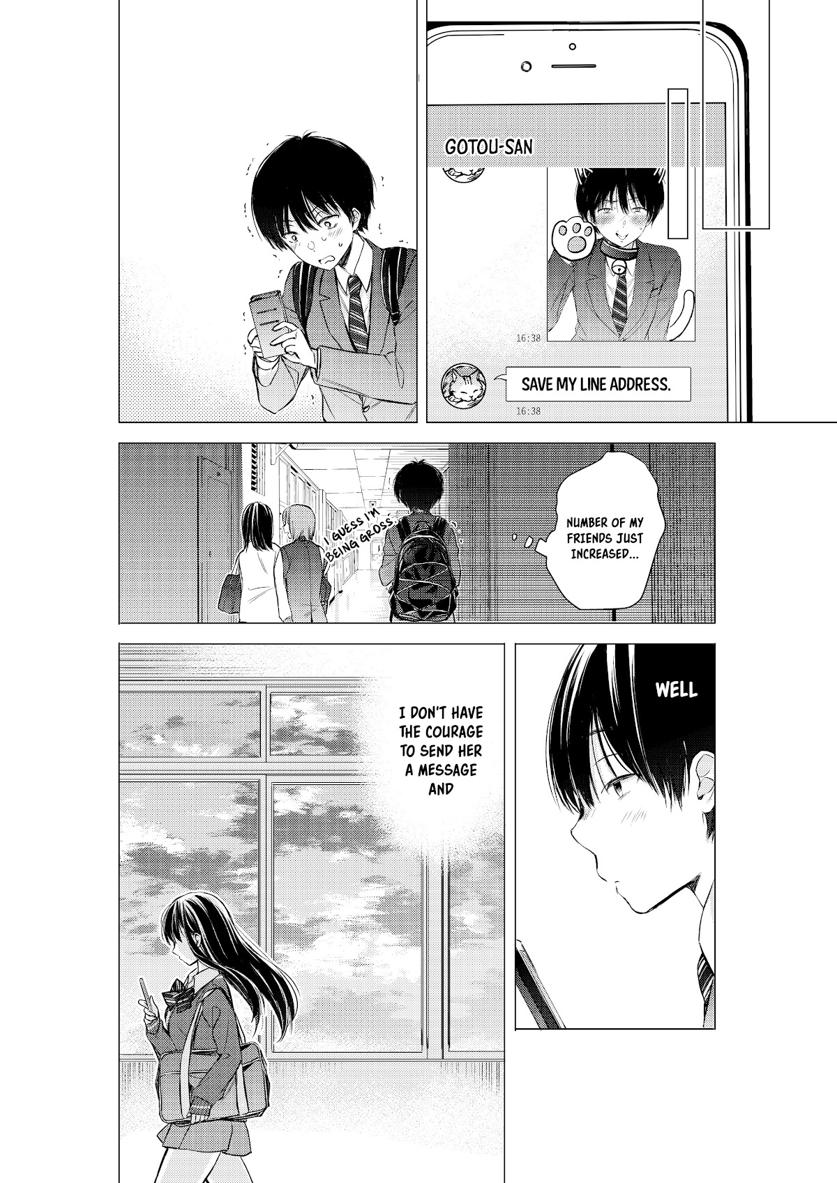 Gotou-san wa Furimukasetai! (Pixiv Serialization) Chapter 9 page 5 - Chapter 9